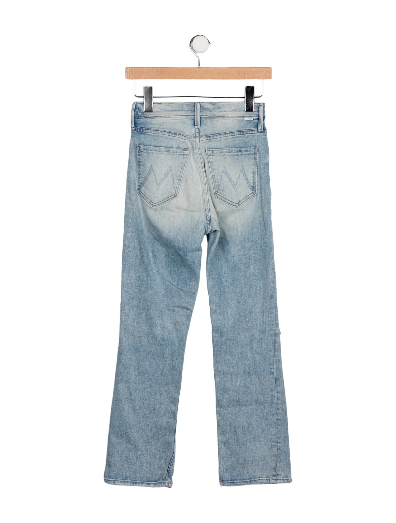 Mother High-Rise Straight Leg Jeans