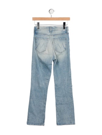 Mother High-Rise Straight Leg Jeans
