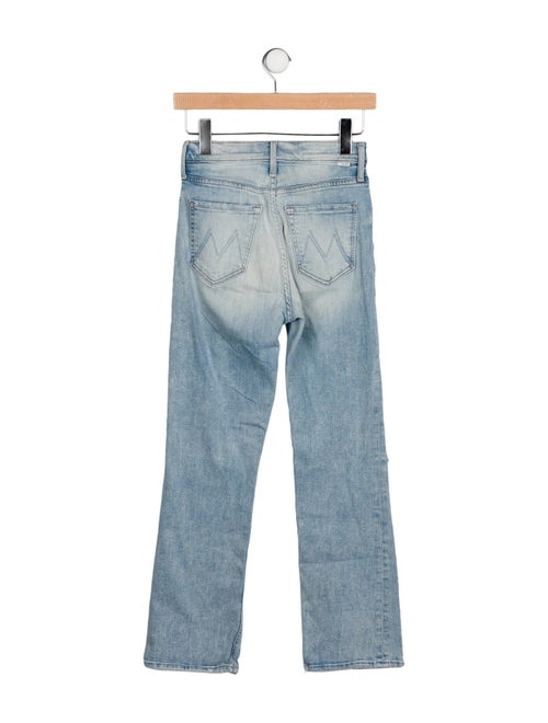 Mother High-Rise Straight Leg Jeans