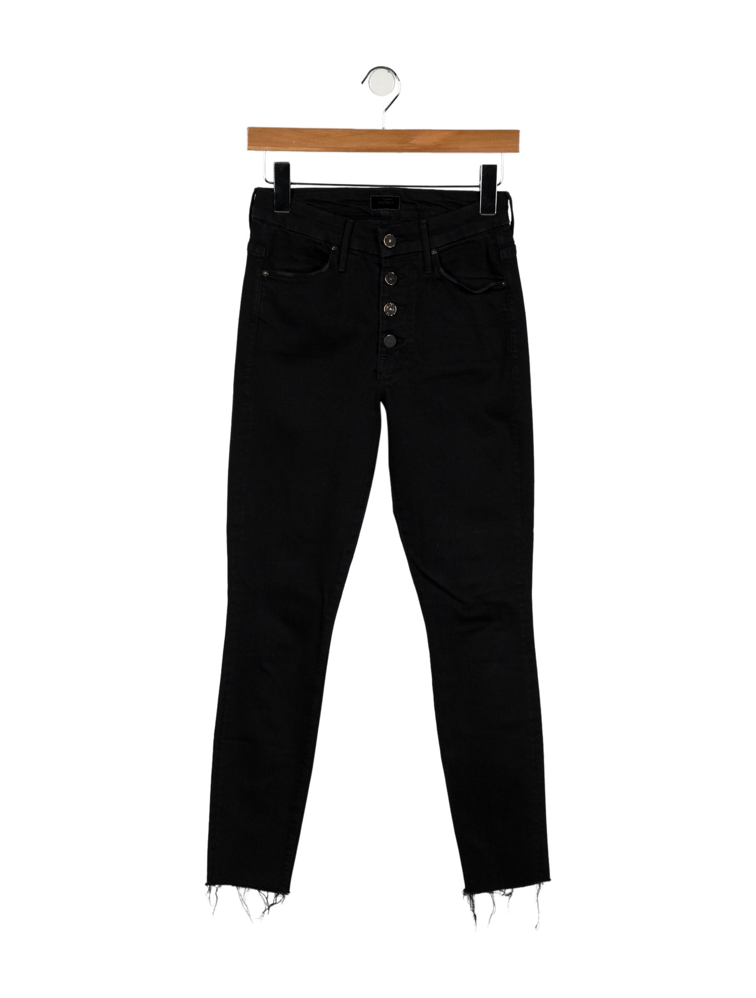 Mother Mid-Rise Skinny Leg Jeans