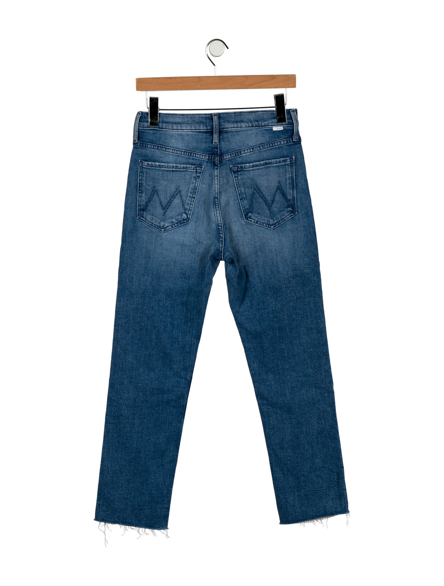 Mother High-Rise Straight Leg Jeans