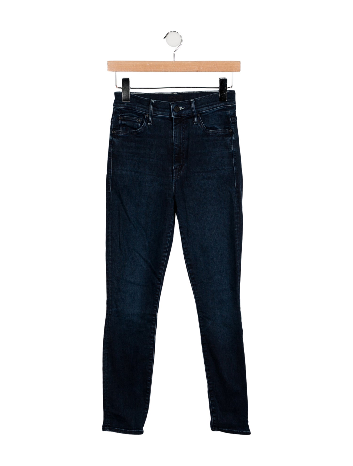 Mother High-Rise Skinny Leg Jeans