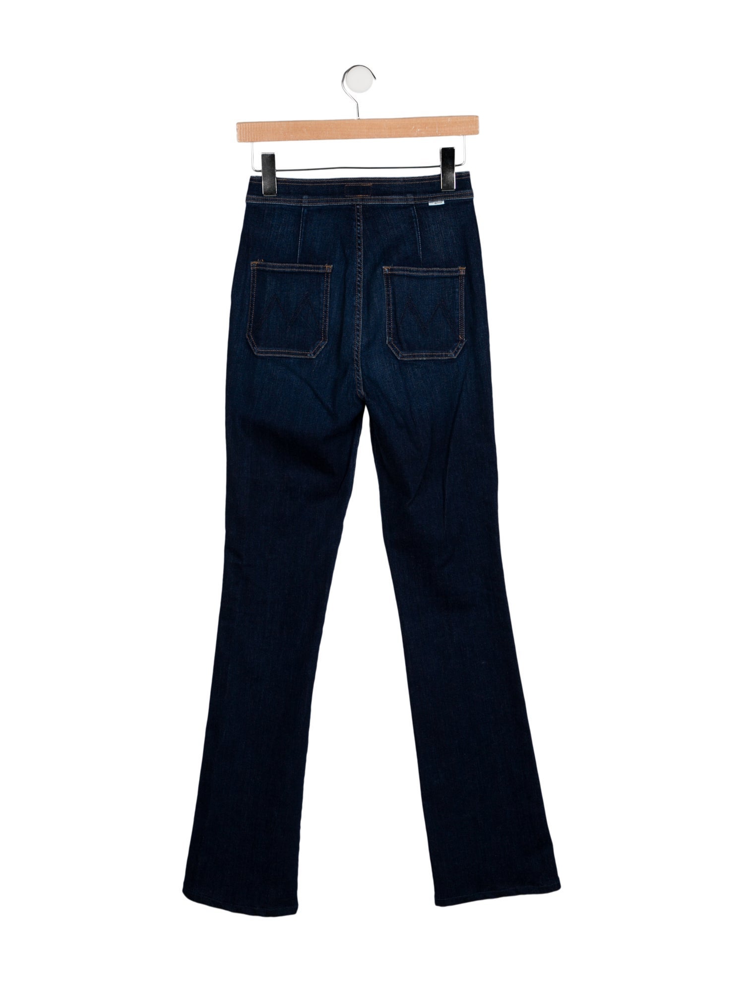 Mother High-Rise Straight Leg Jeans