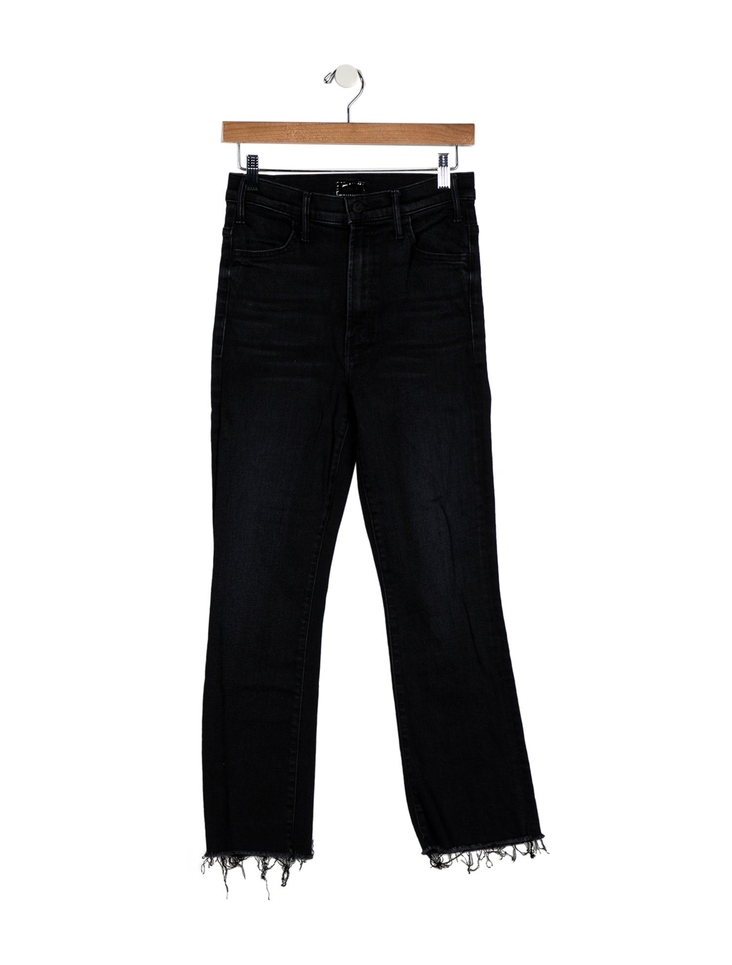 Mother High-Rise Straight Leg Jeans