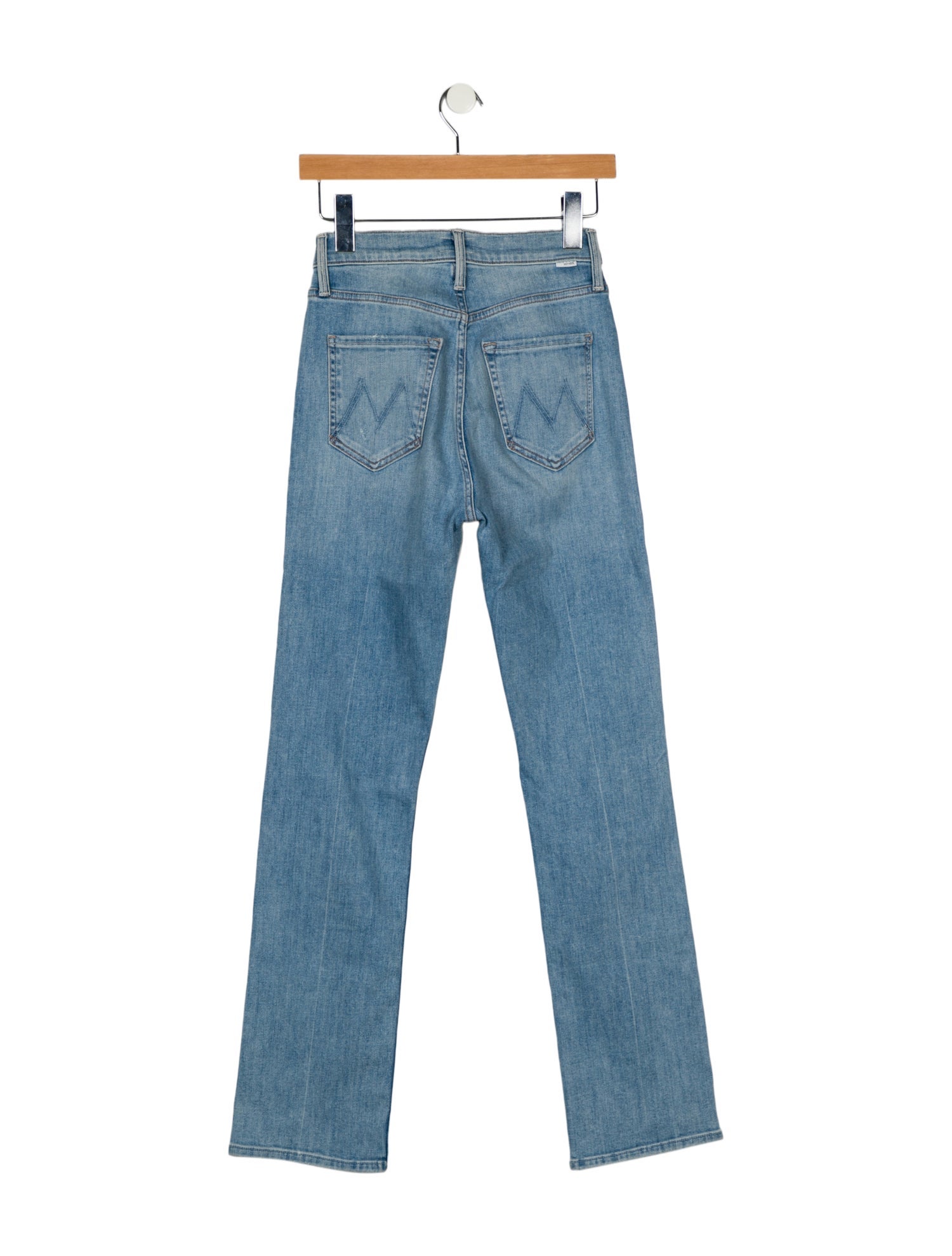 Mother High-Rise Straight Leg Jeans