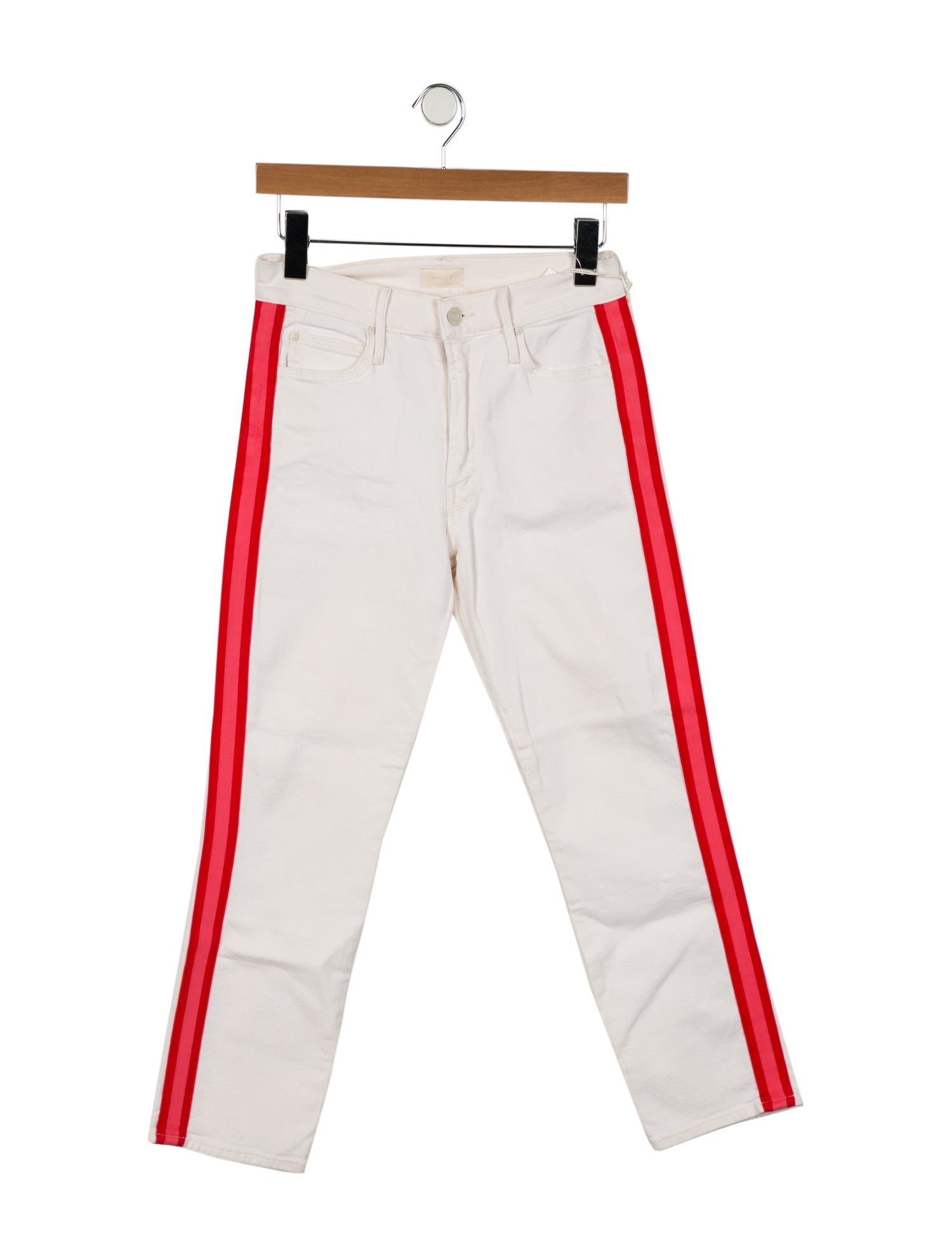 Mother Mid-Rise Straight Leg Jeans w/ Tags