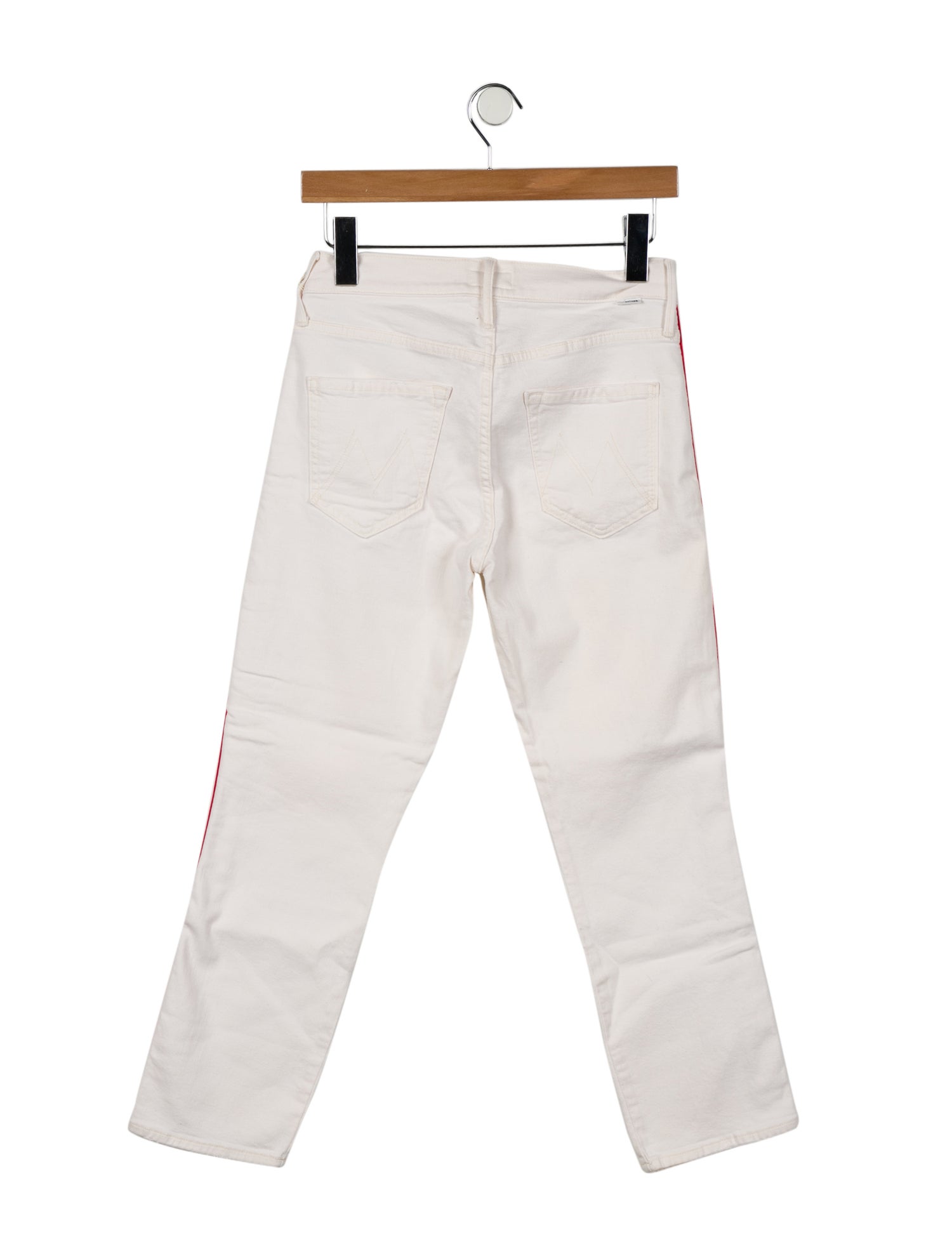 Mother Mid-Rise Straight Leg Jeans w/ Tags