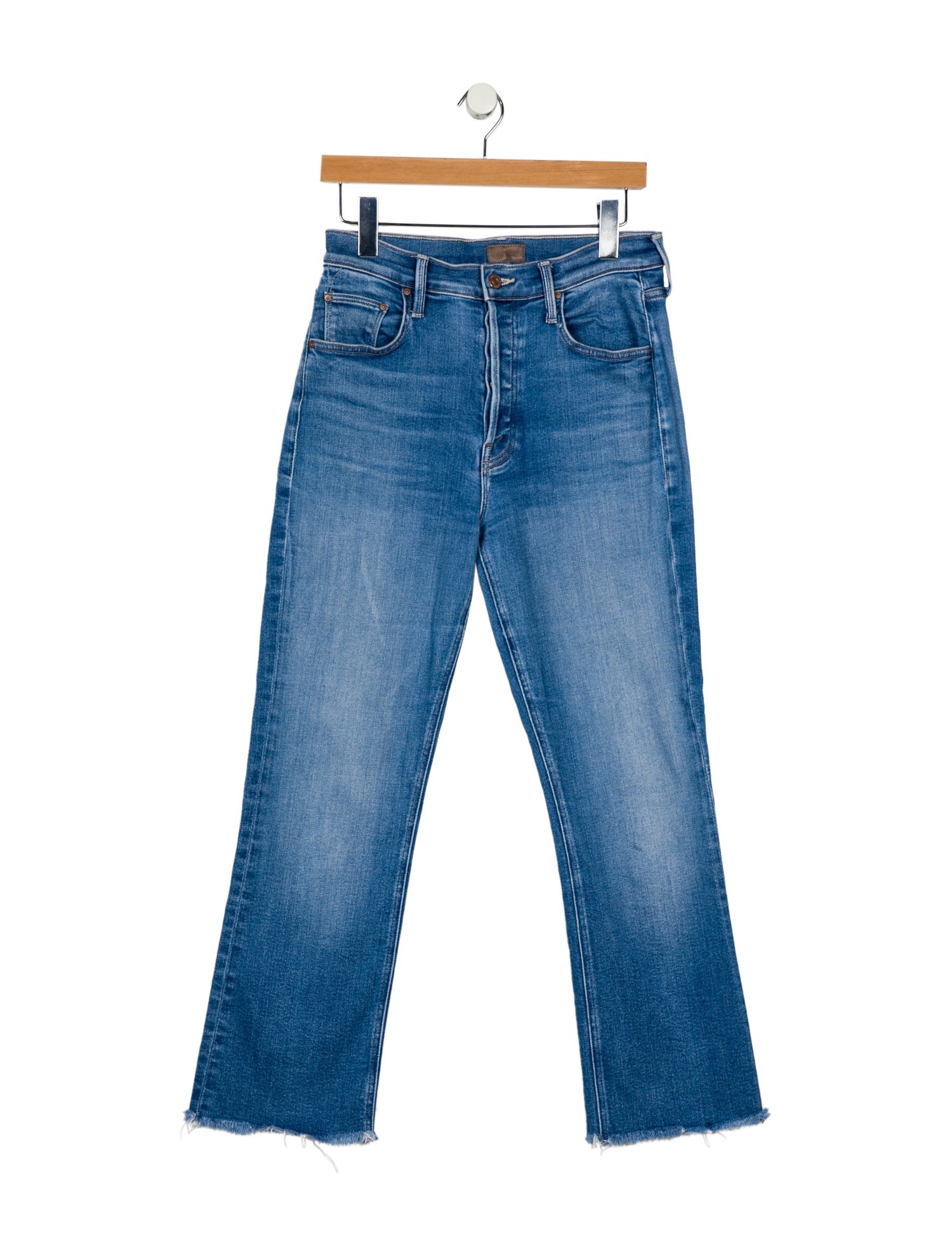 Mother High-Rise Straight Leg Jeans