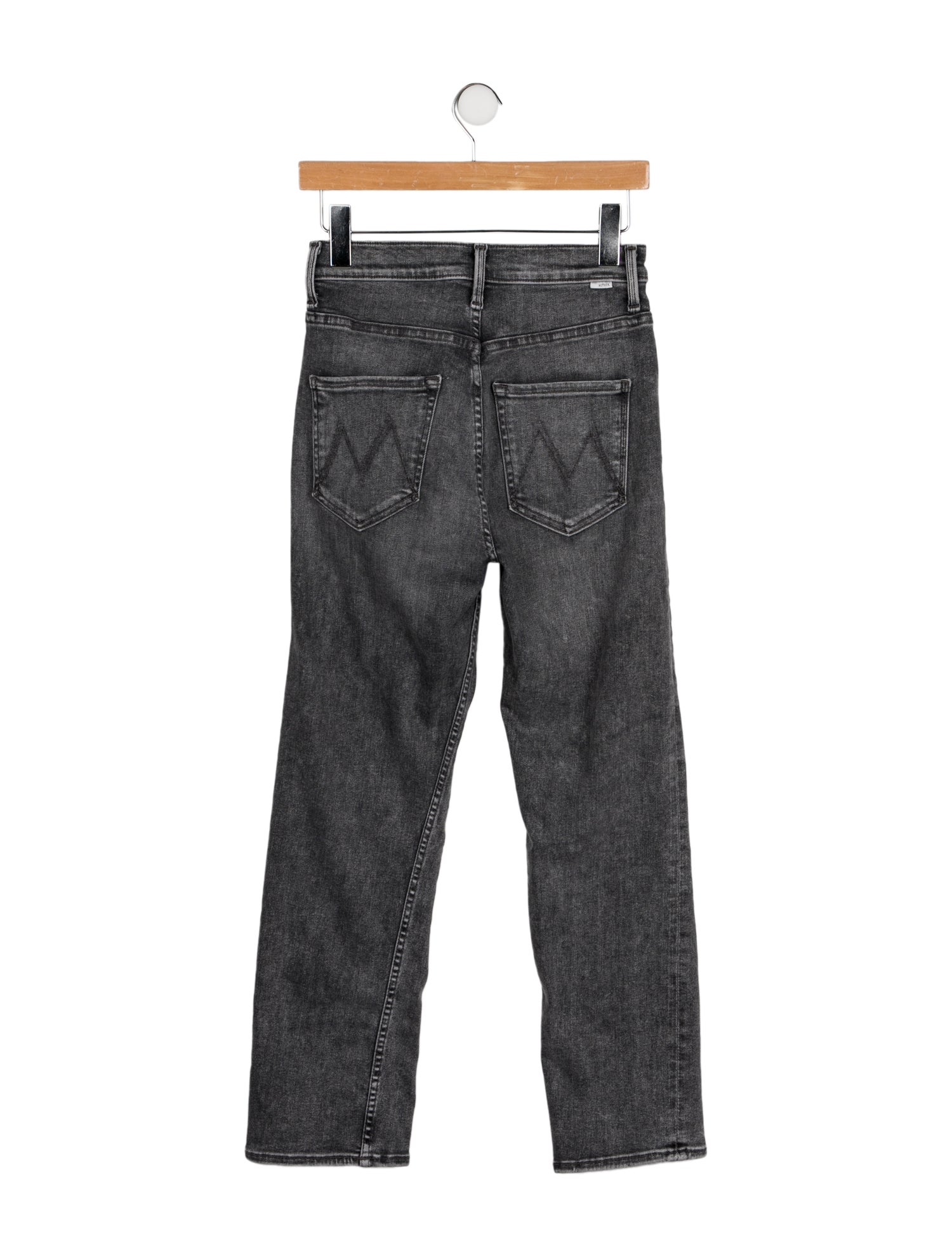 Mother High-Rise Straight Leg Jeans