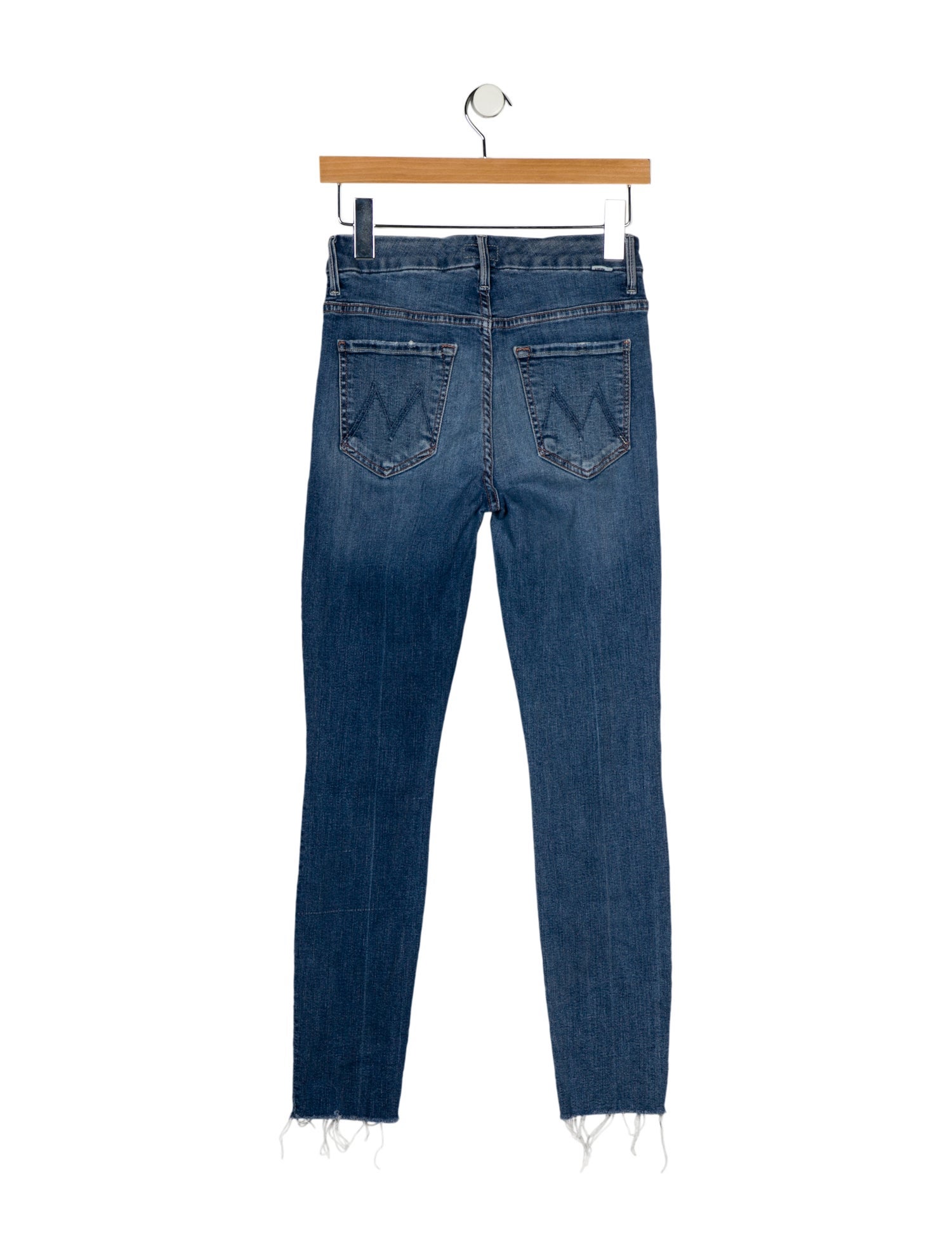 Mother Mid-Rise Skinny Leg Jeans