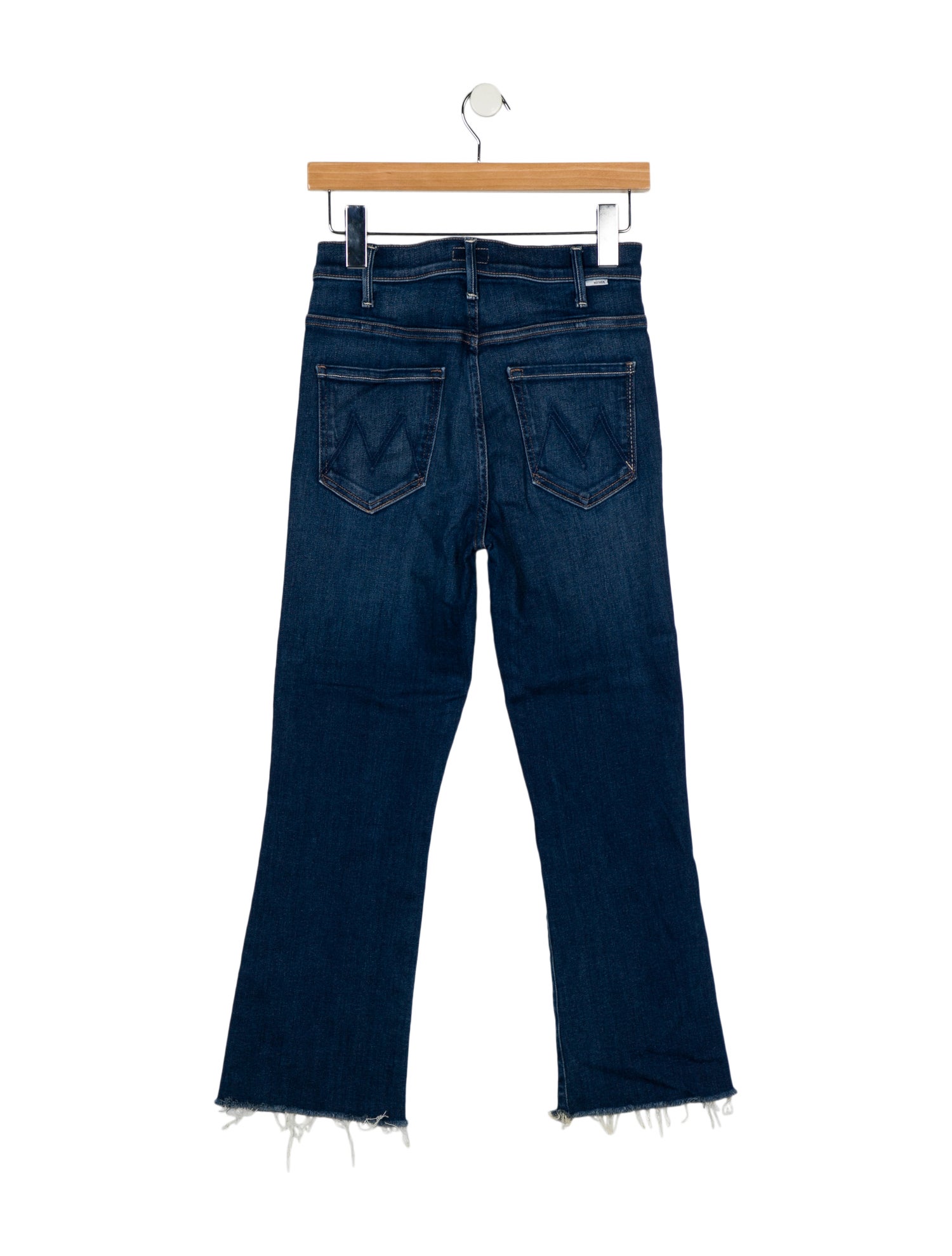 Mother Mid-Rise Straight Leg Jeans