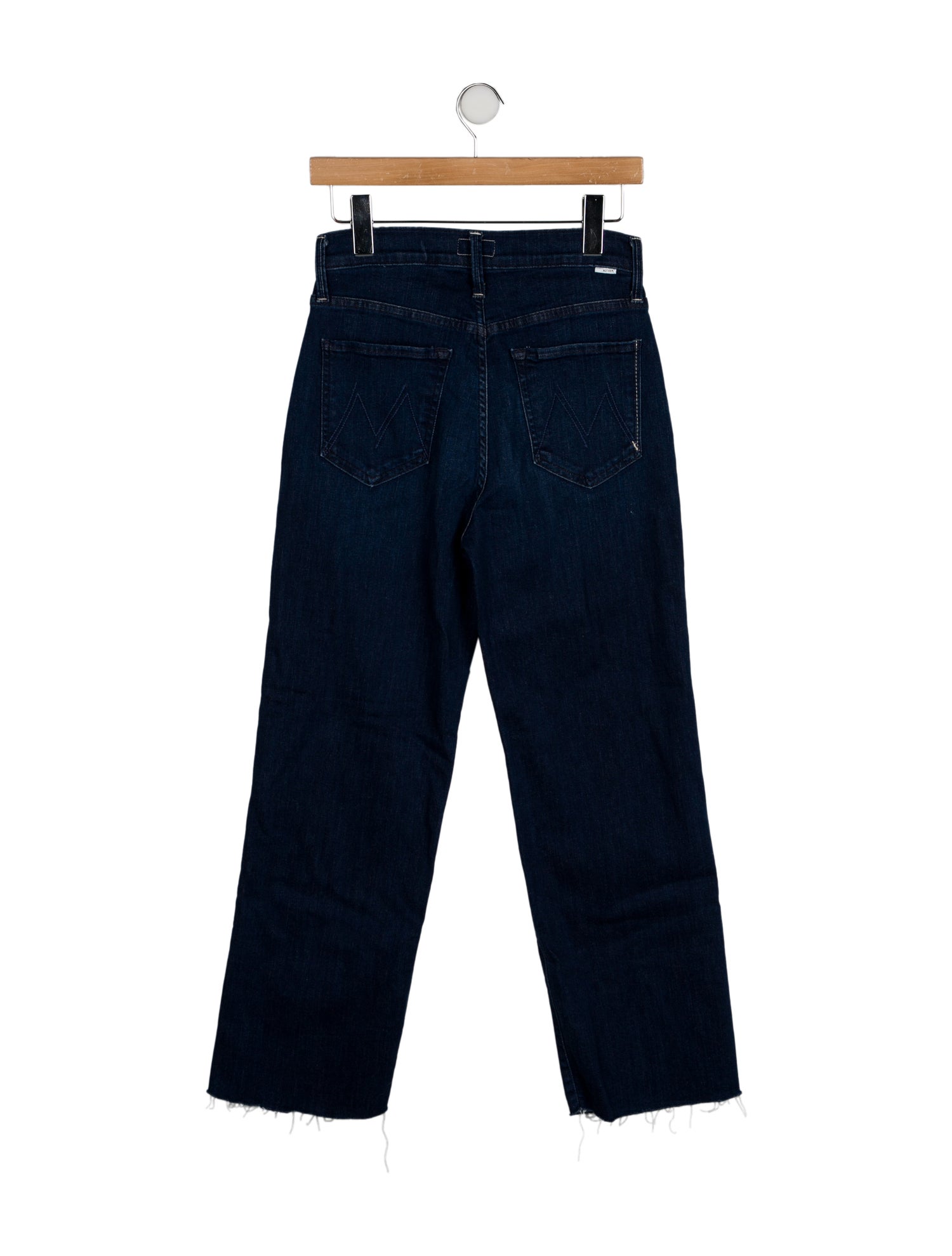 Mother High-Rise Straight Leg Jeans