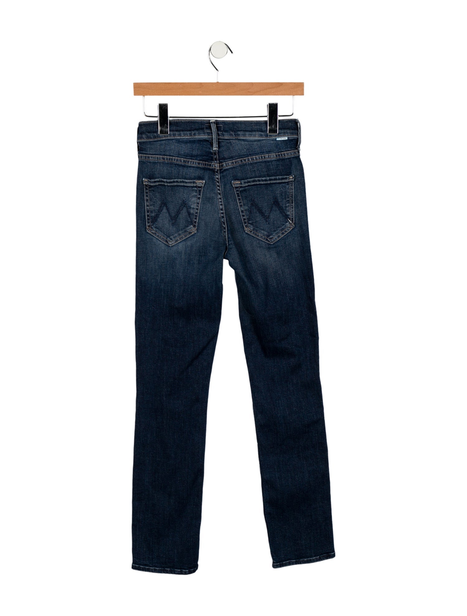 Mother Mid-Rise Skinny Leg Jeans