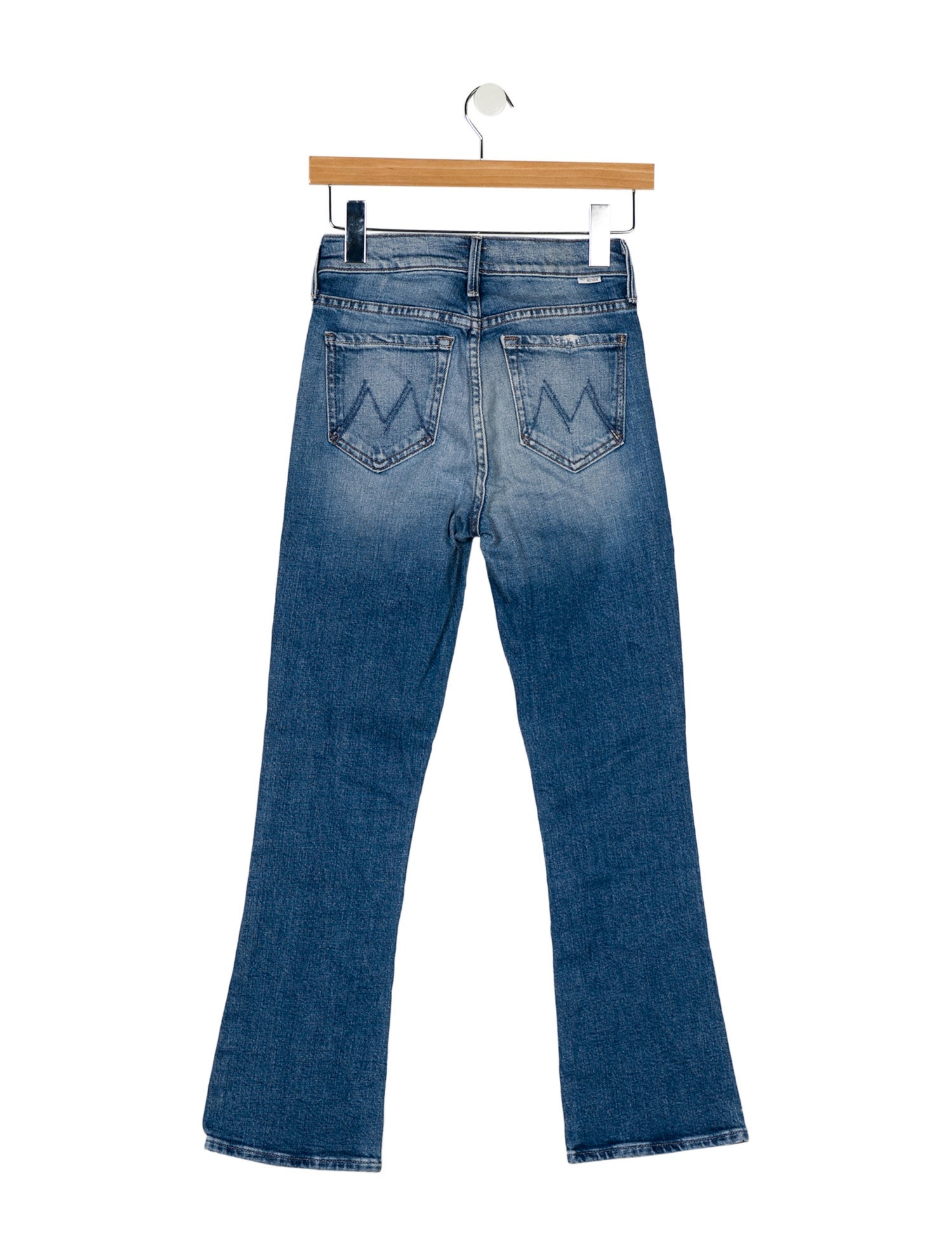 Mother High-Rise Straight Leg Jeans