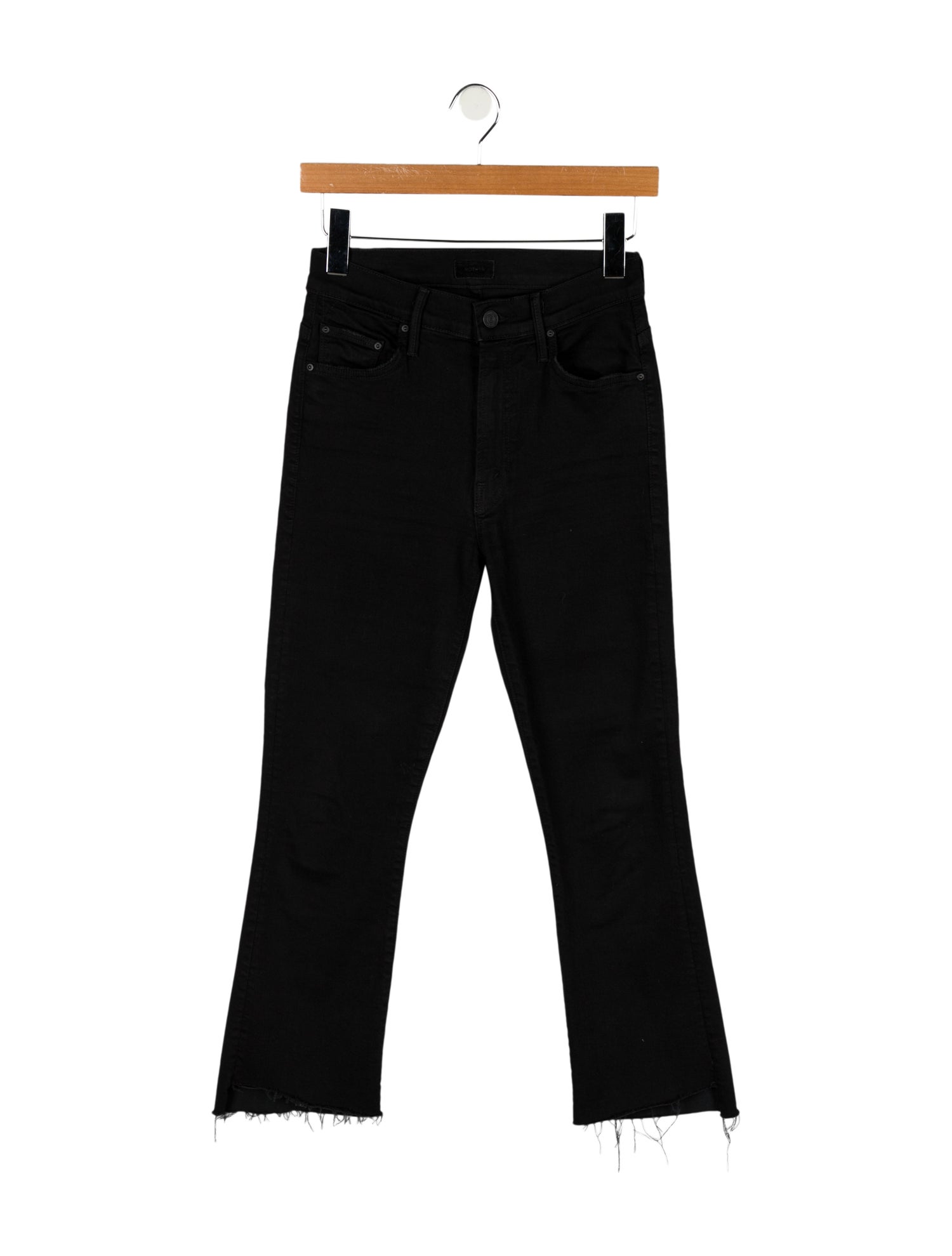 Mother Mid-Rise Straight Leg Jeans