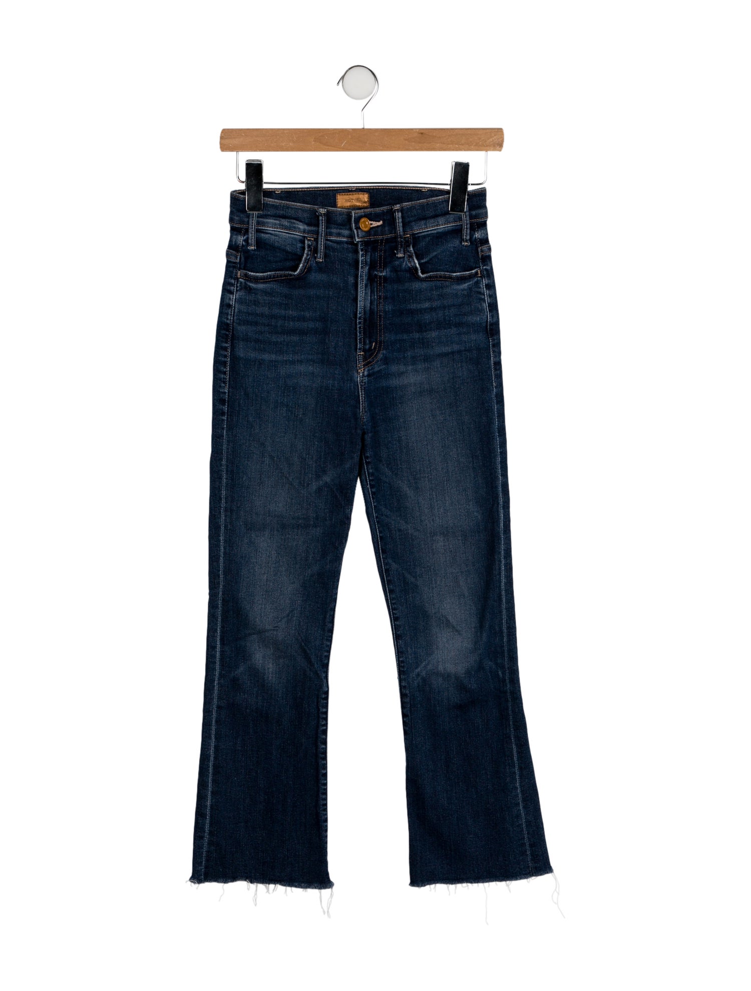 Mother High-Rise Straight Leg Jeans