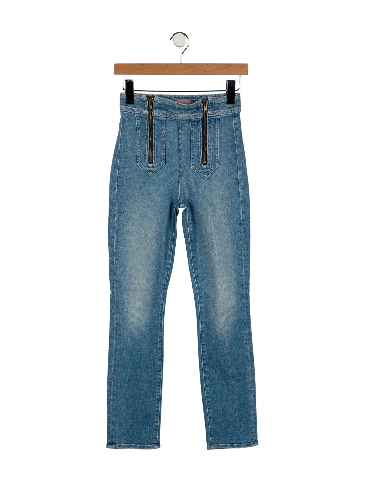 Mother High-Rise Straight Leg Jeans