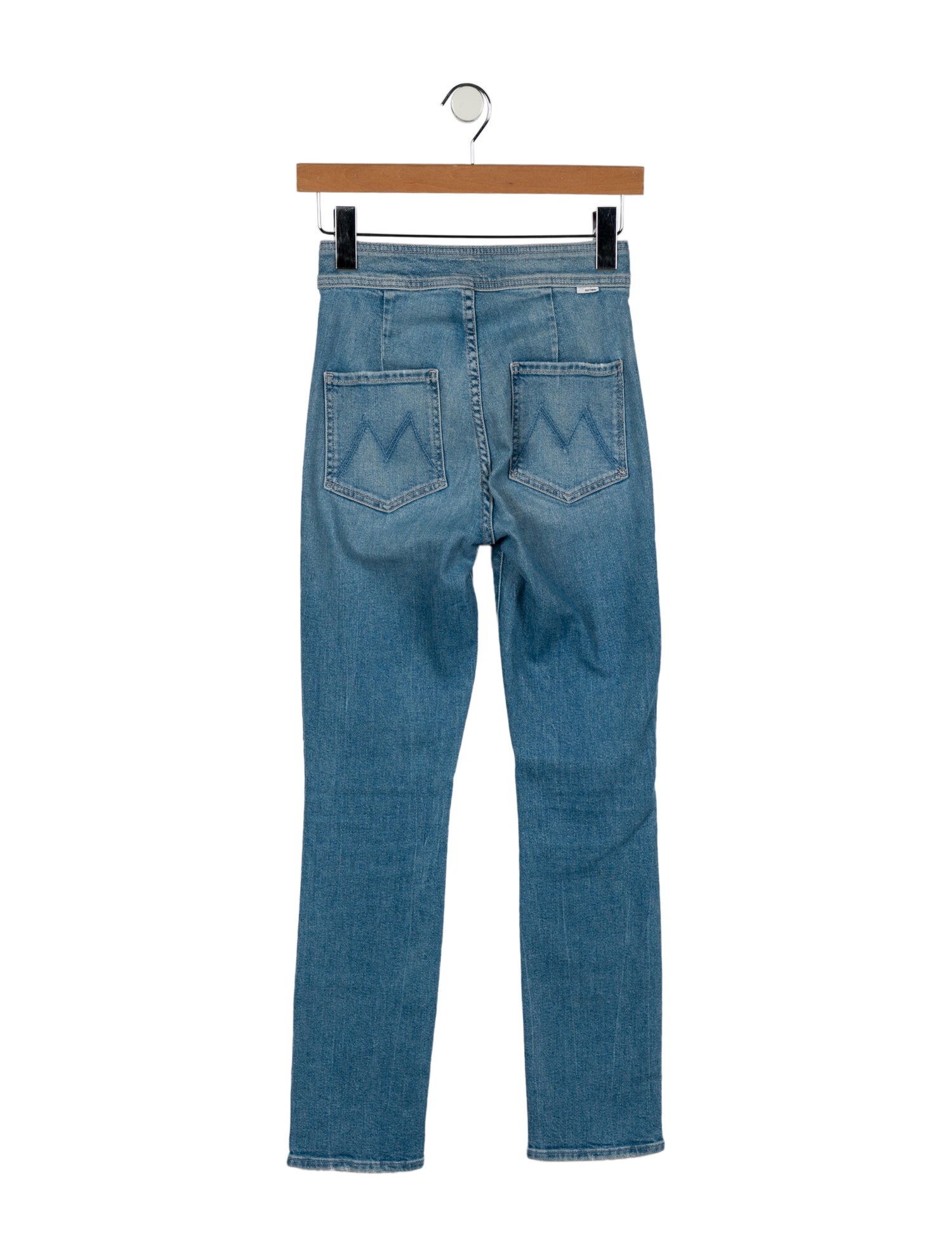 Mother High-Rise Straight Leg Jeans