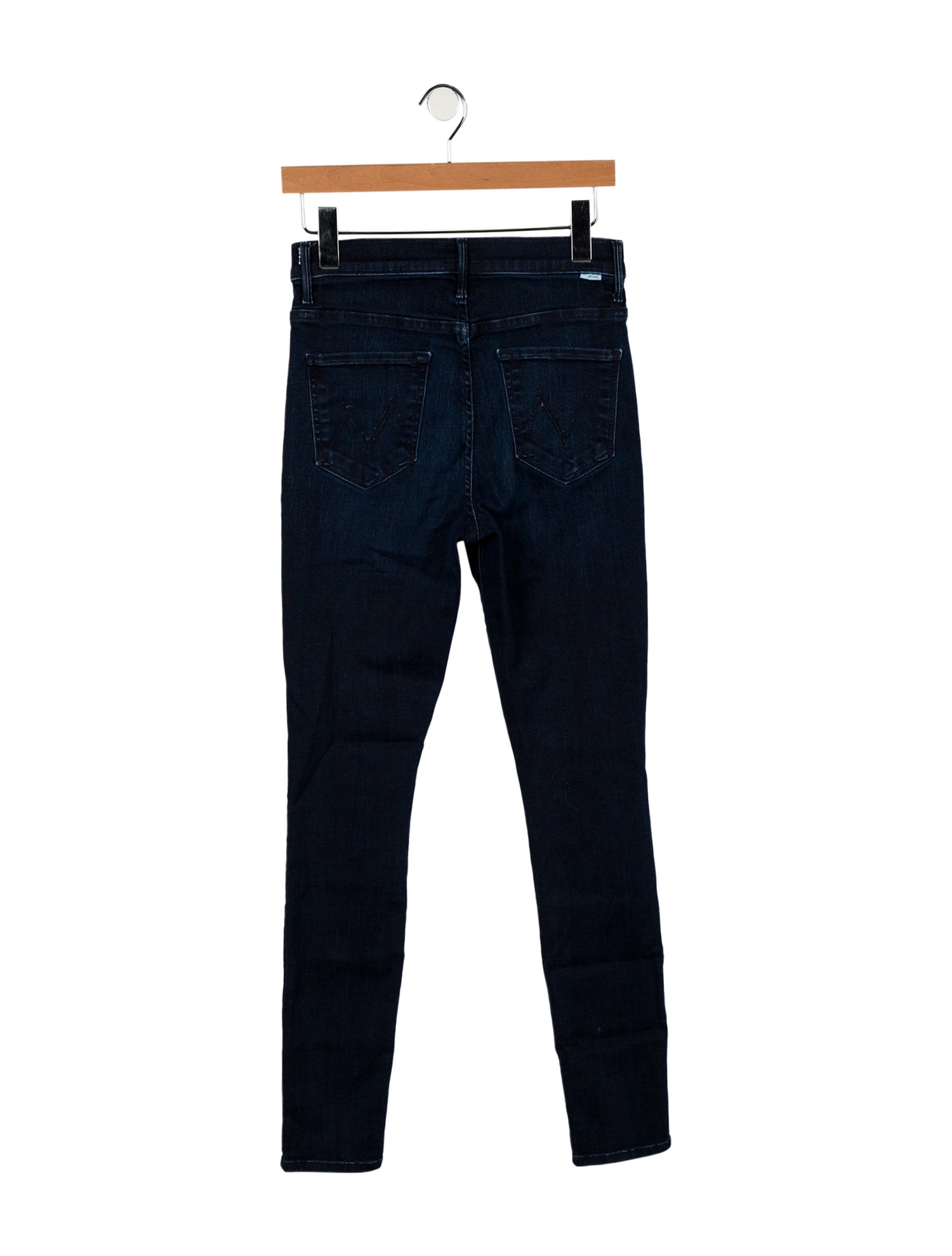 Mother Mid-Rise Skinny Leg Jeans