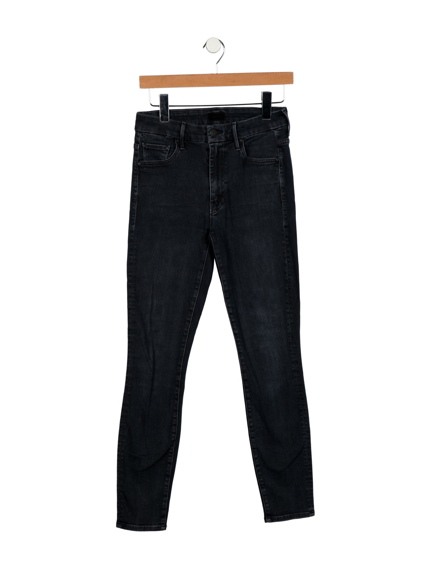 Mother Mid-Rise Skinny Leg Jeans