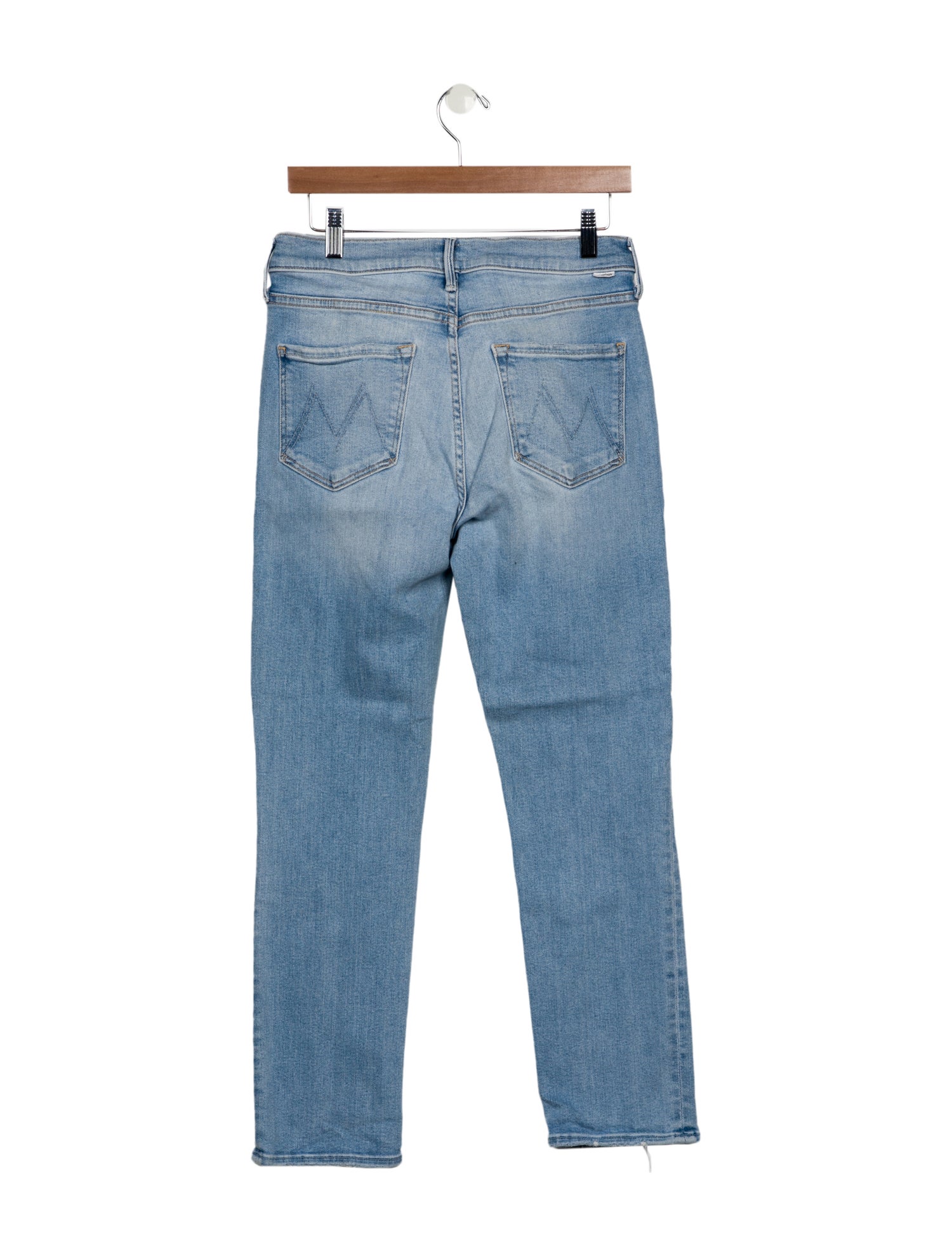 Mother High-Rise Straight Leg Jeans