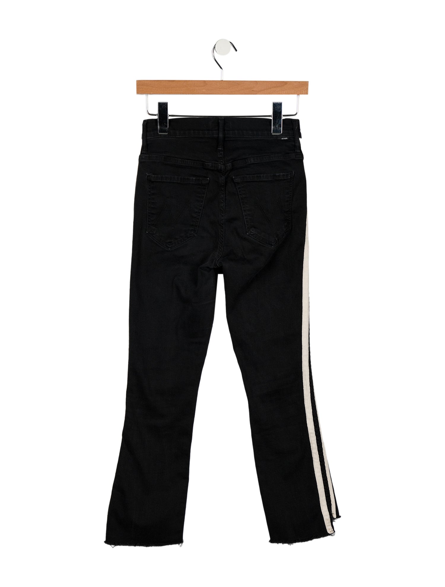 Mother Mid-Rise Straight Leg Jeans