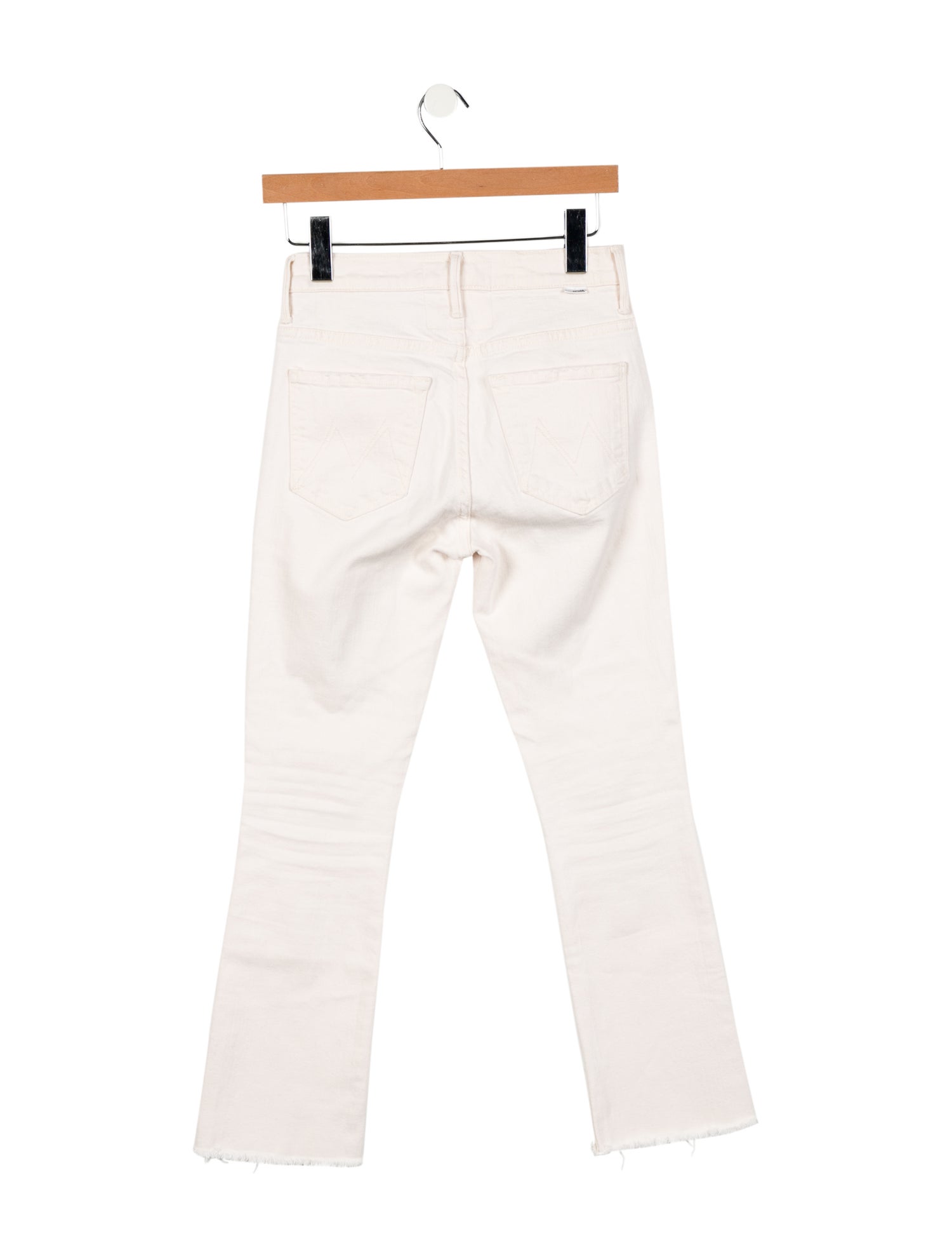 Mother Mid-Rise Straight Leg Jeans