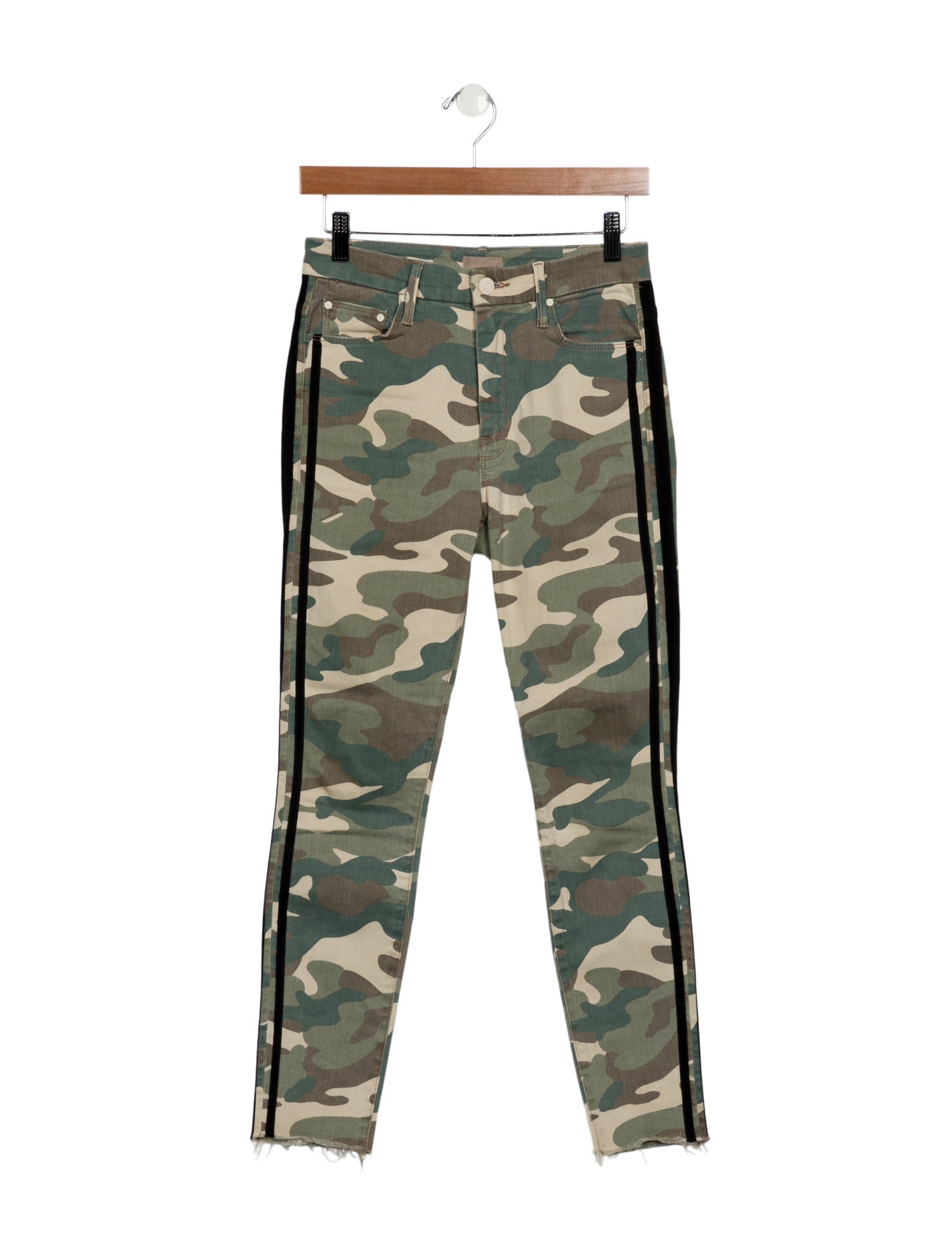 Mother Mid-Rise Skinny Leg Jeans