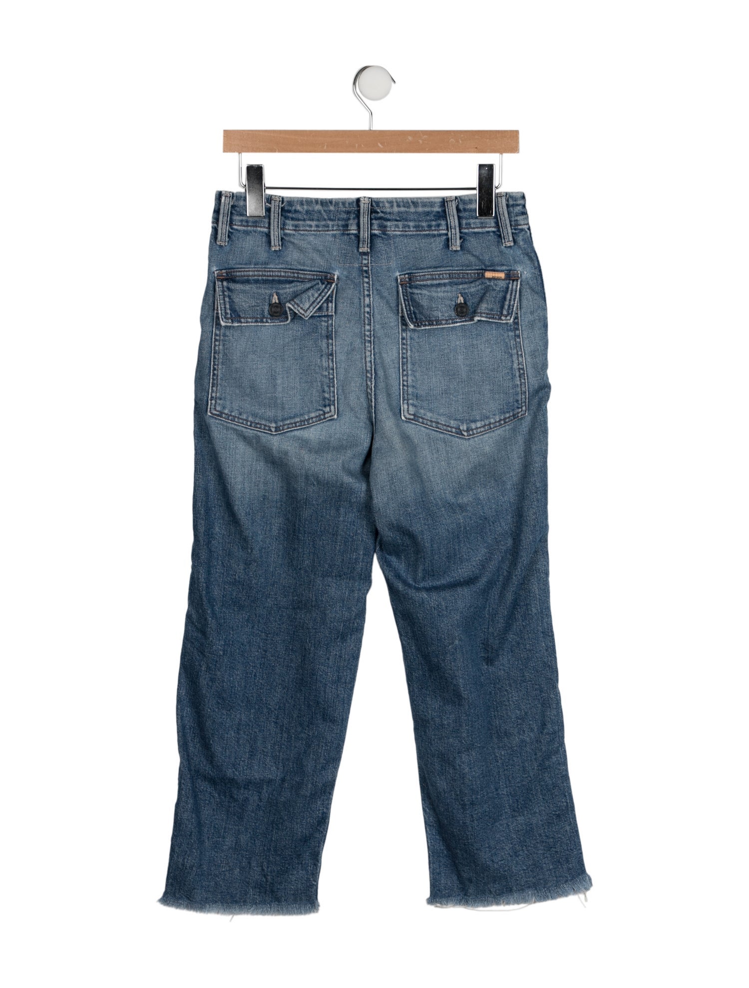 Mother High-Rise Wide Leg Jeans