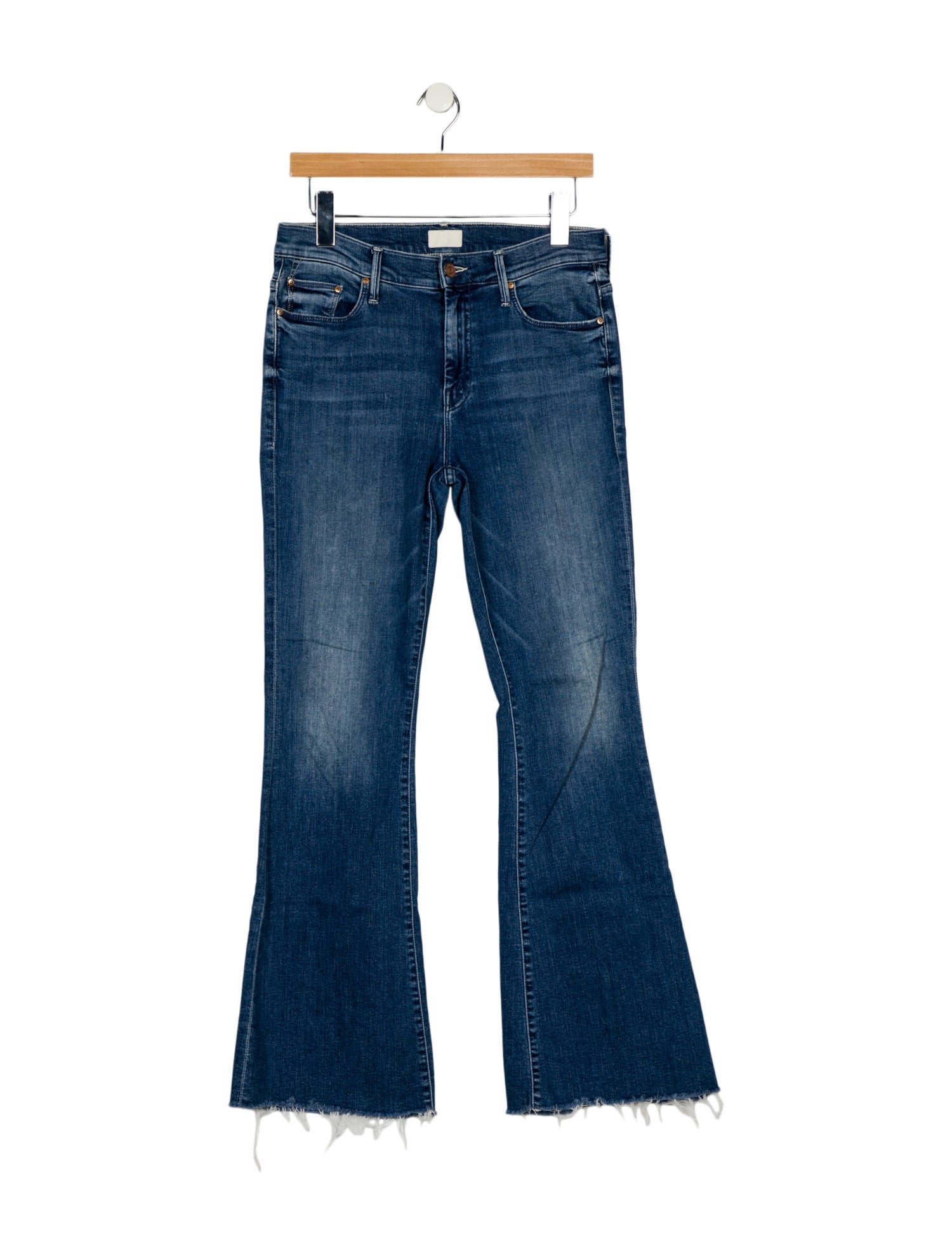 Mother High-Rise Wide Leg Jeans