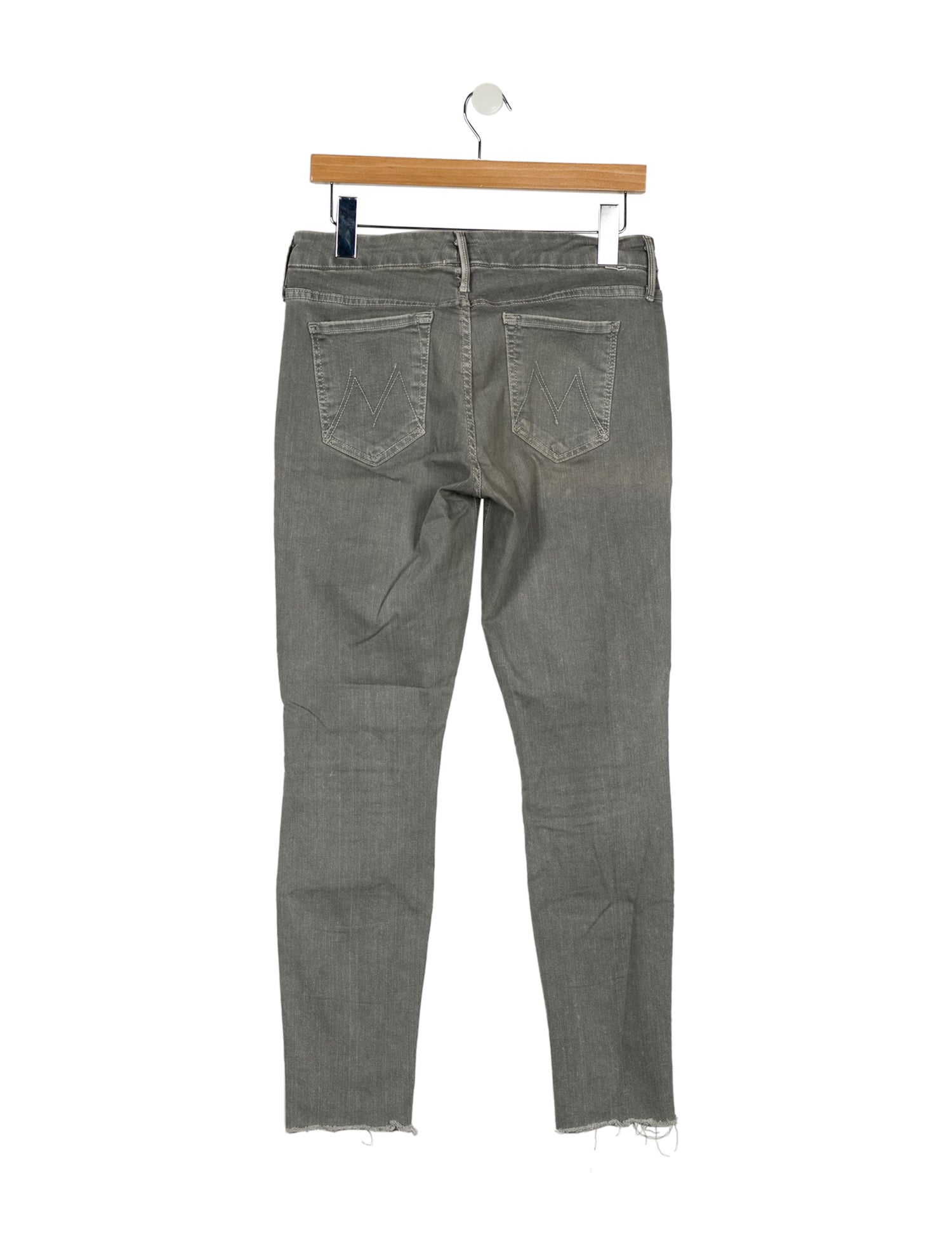 Mother Mid-Rise Skinny Leg Jeans