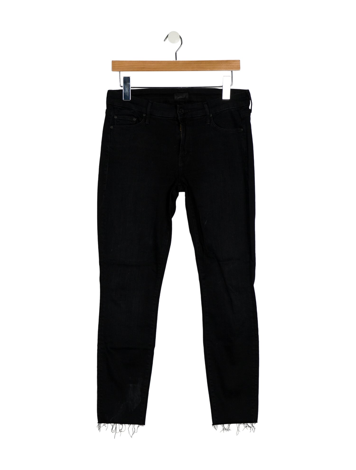Mother Mid-Rise Skinny Leg Jeans
