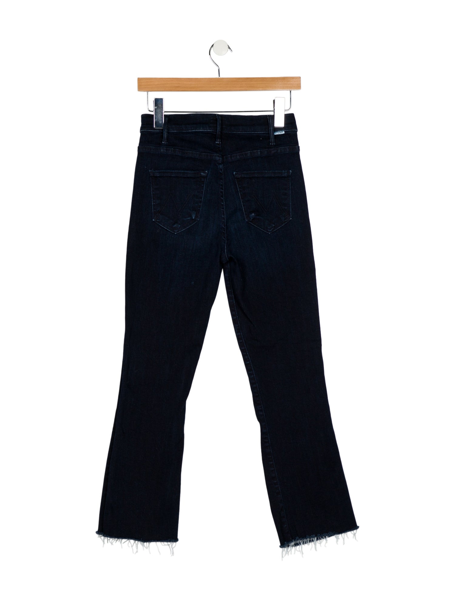 Mother Mid-Rise Straight Leg Jeans