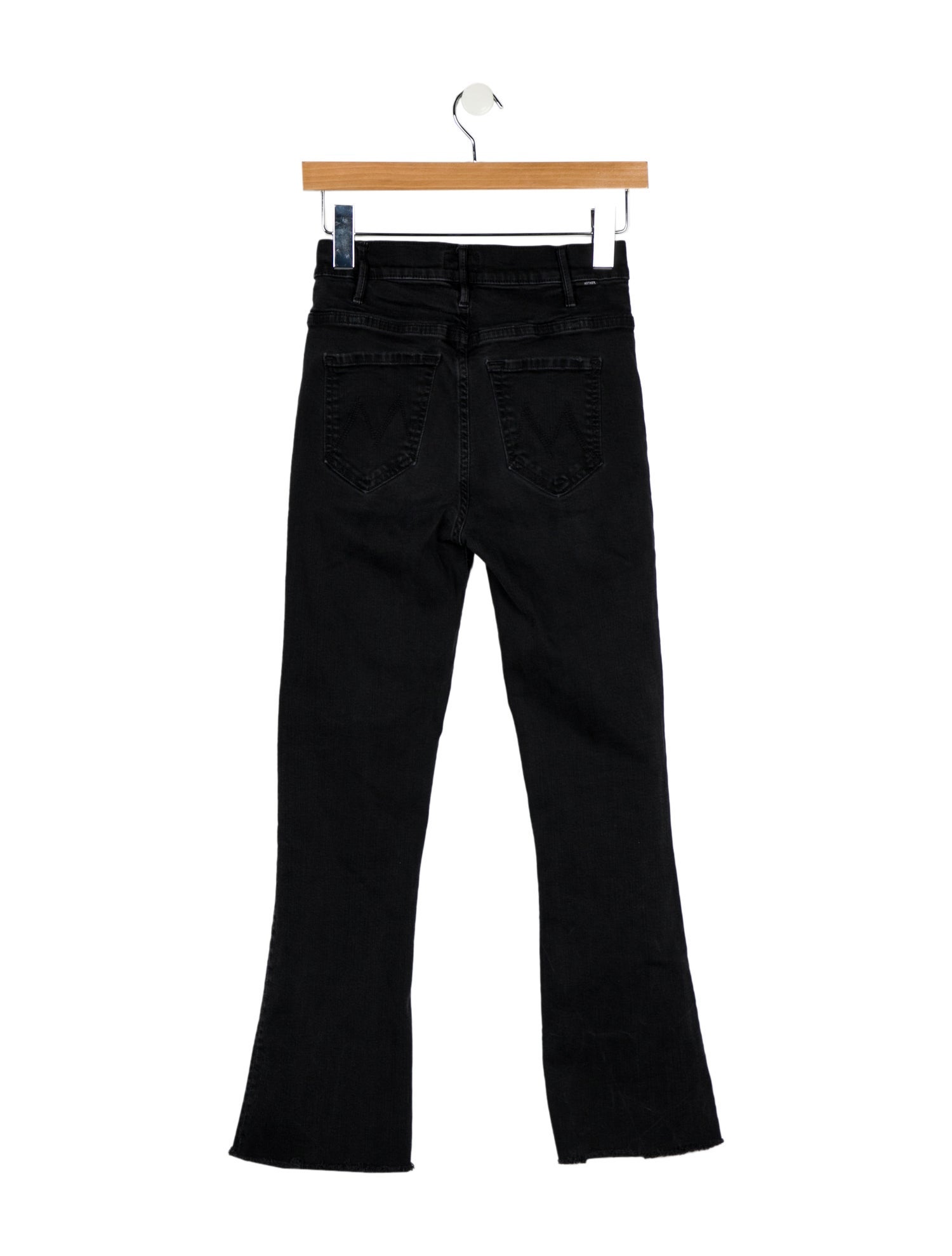 Mother Mid-Rise Straight Leg Jeans