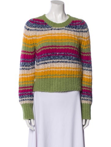 Mother Knitwear Alpaca Striped Sweater S