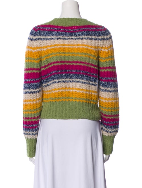 Mother Alpaca Striped Sweater