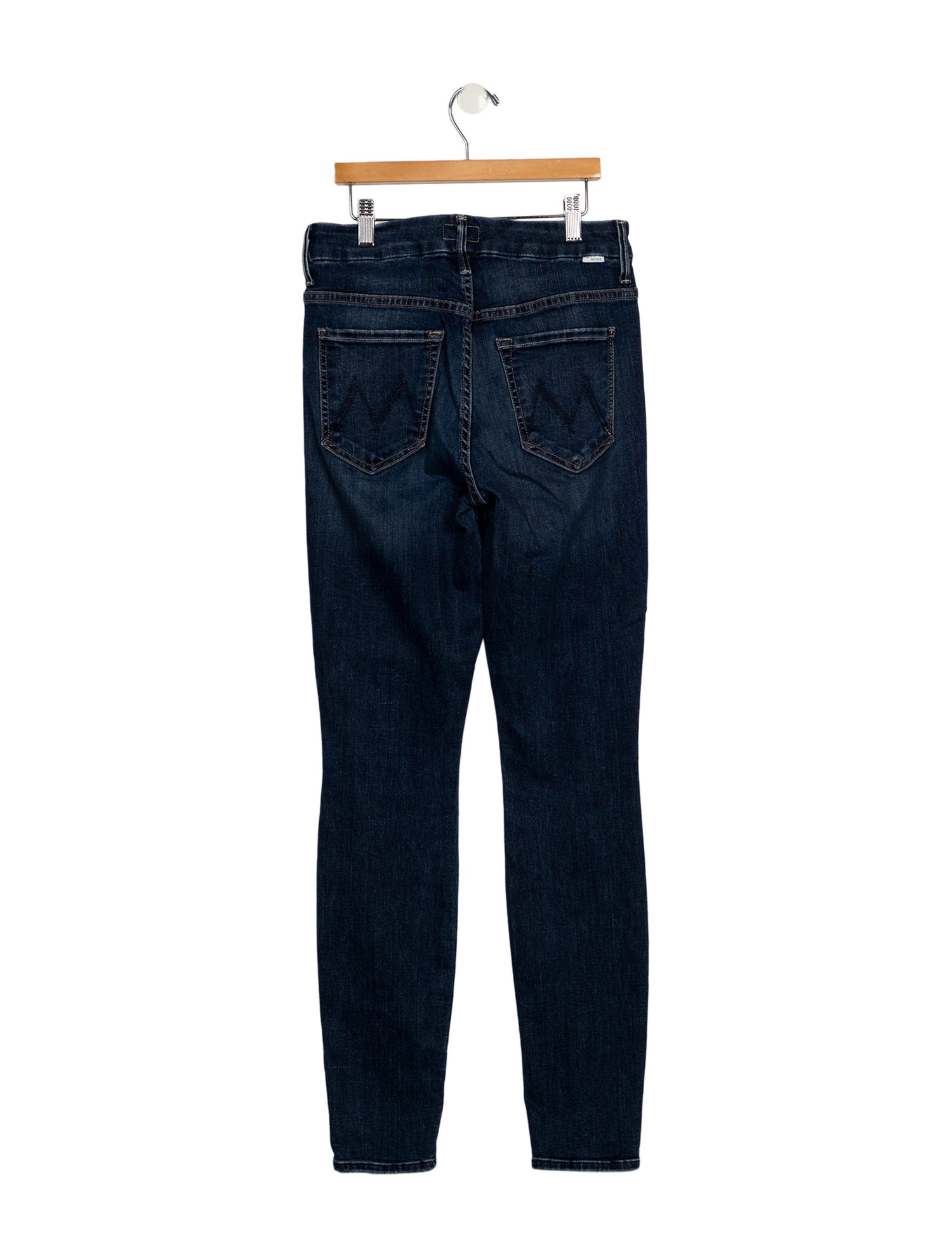 Mother Mid-Rise Skinny Leg Jeans