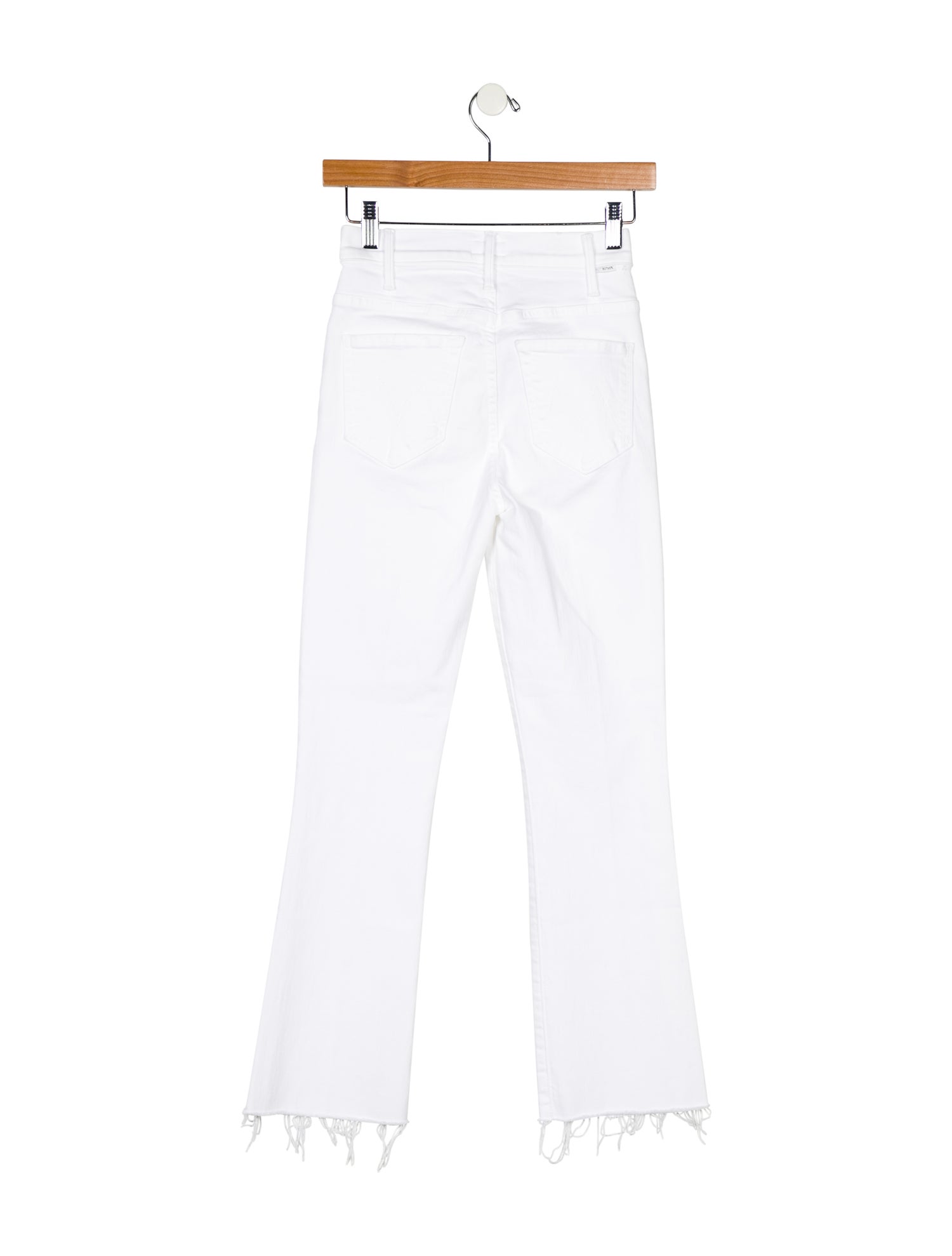 Mother Mid-Rise Straight Leg Jeans