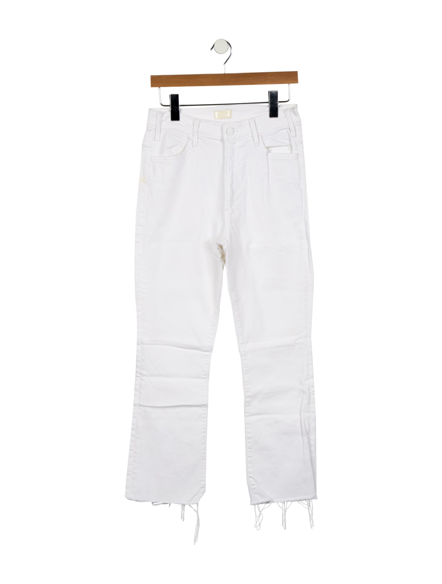 Mother High-Rise Straight Leg Jeans