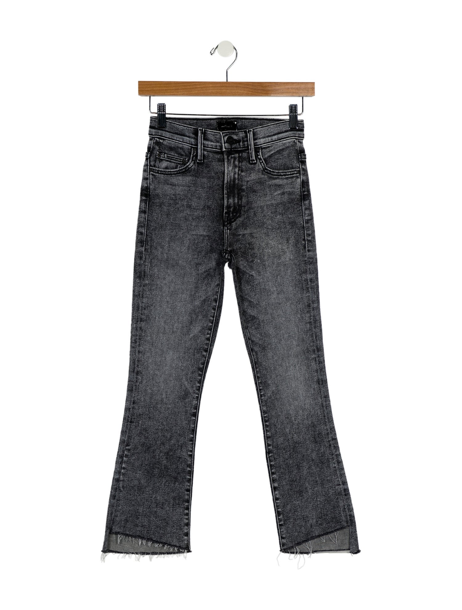 Mother Mid-Rise Straight Leg Jeans