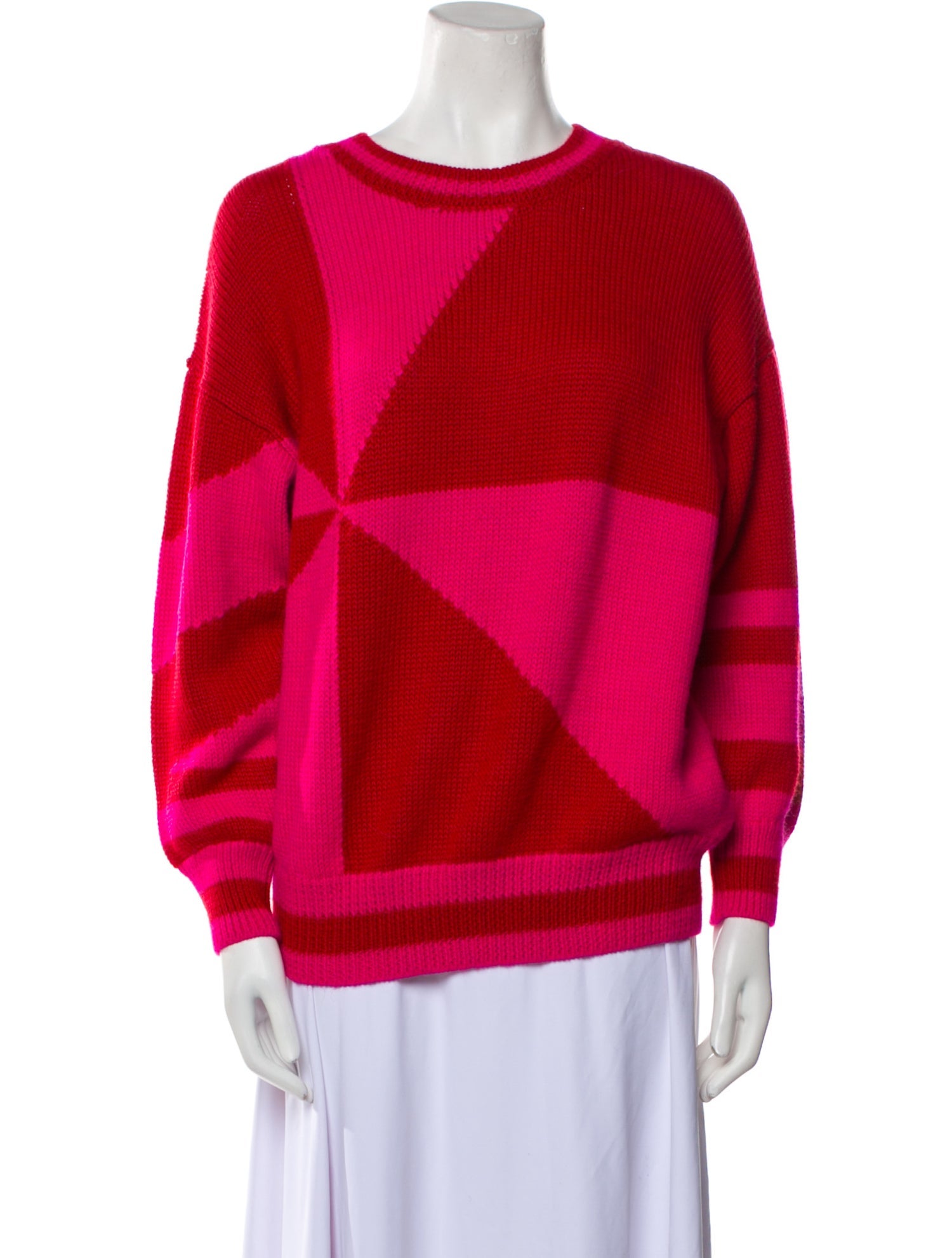 Mother Alpaca Printed Sweater