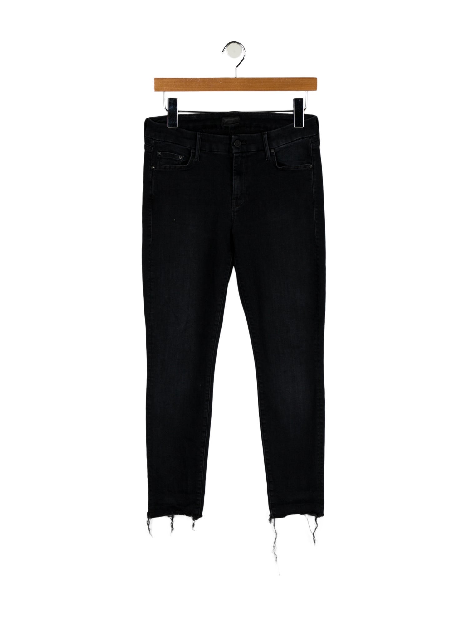 Mother Mid-Rise Skinny Leg Jeans