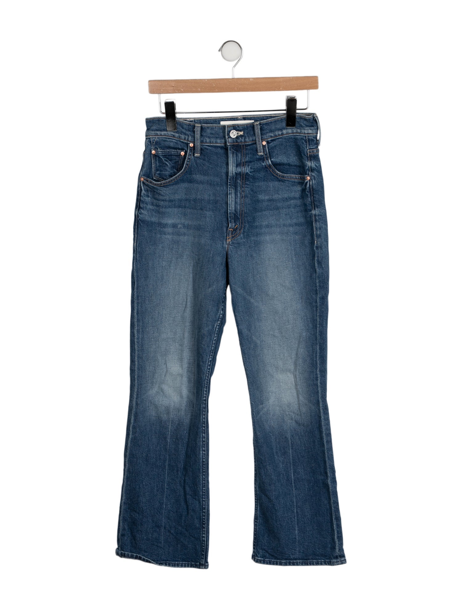 Mother High-Rise Wide Leg Jeans