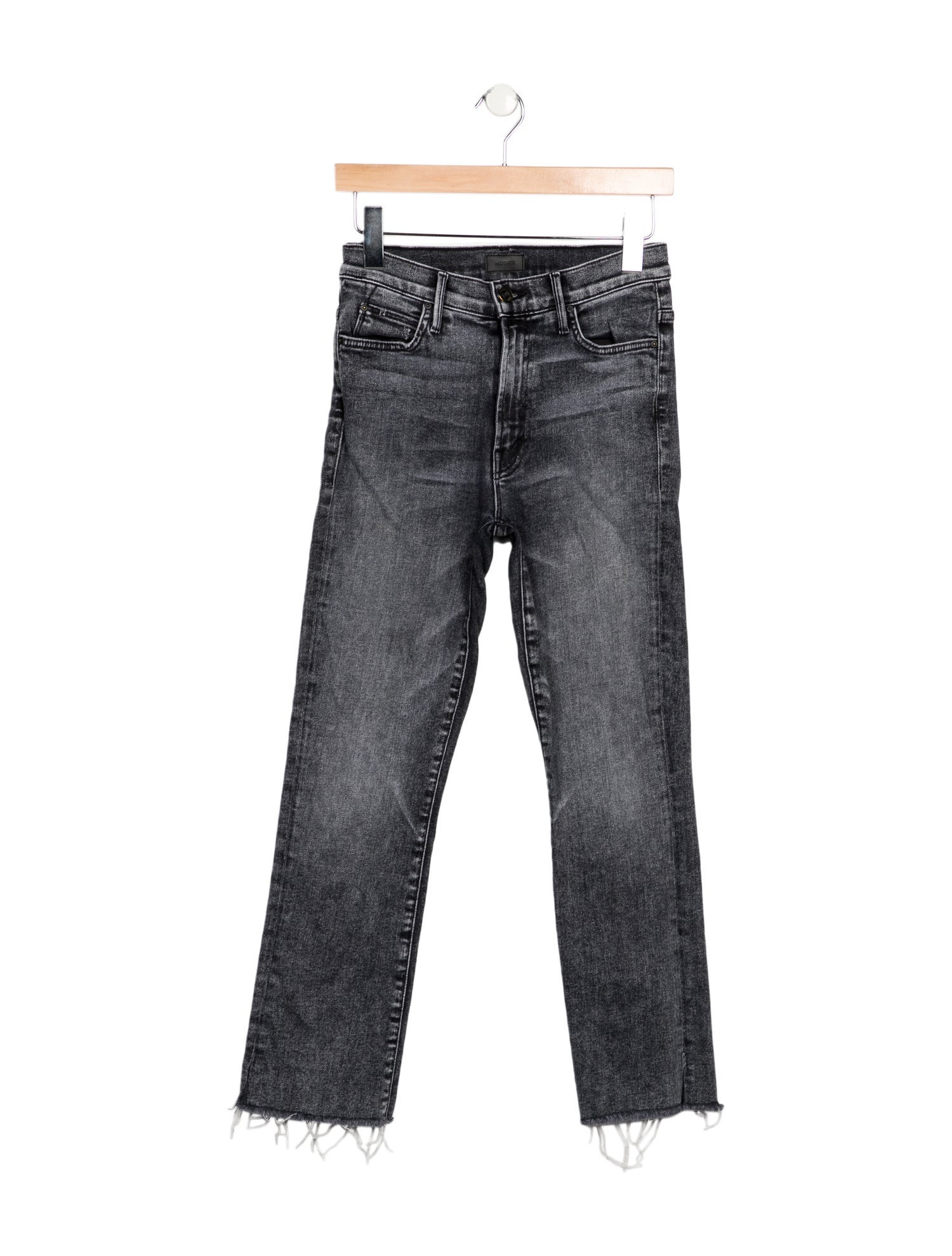 Mother High-Rise Straight Leg Jeans