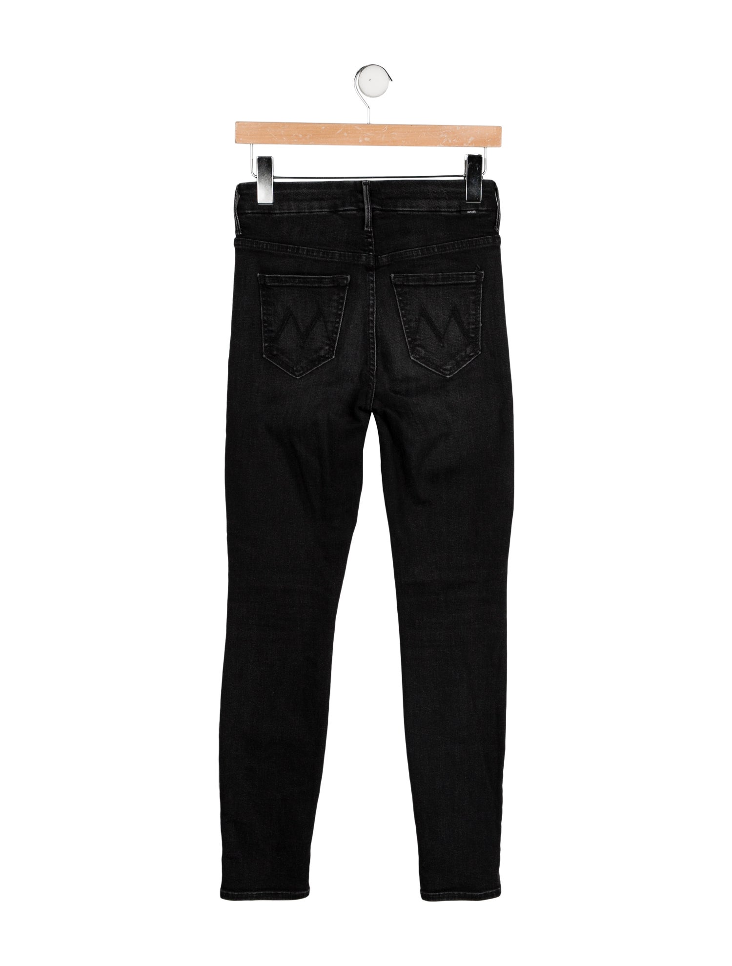 Mother Mid-Rise Skinny Leg Jeans