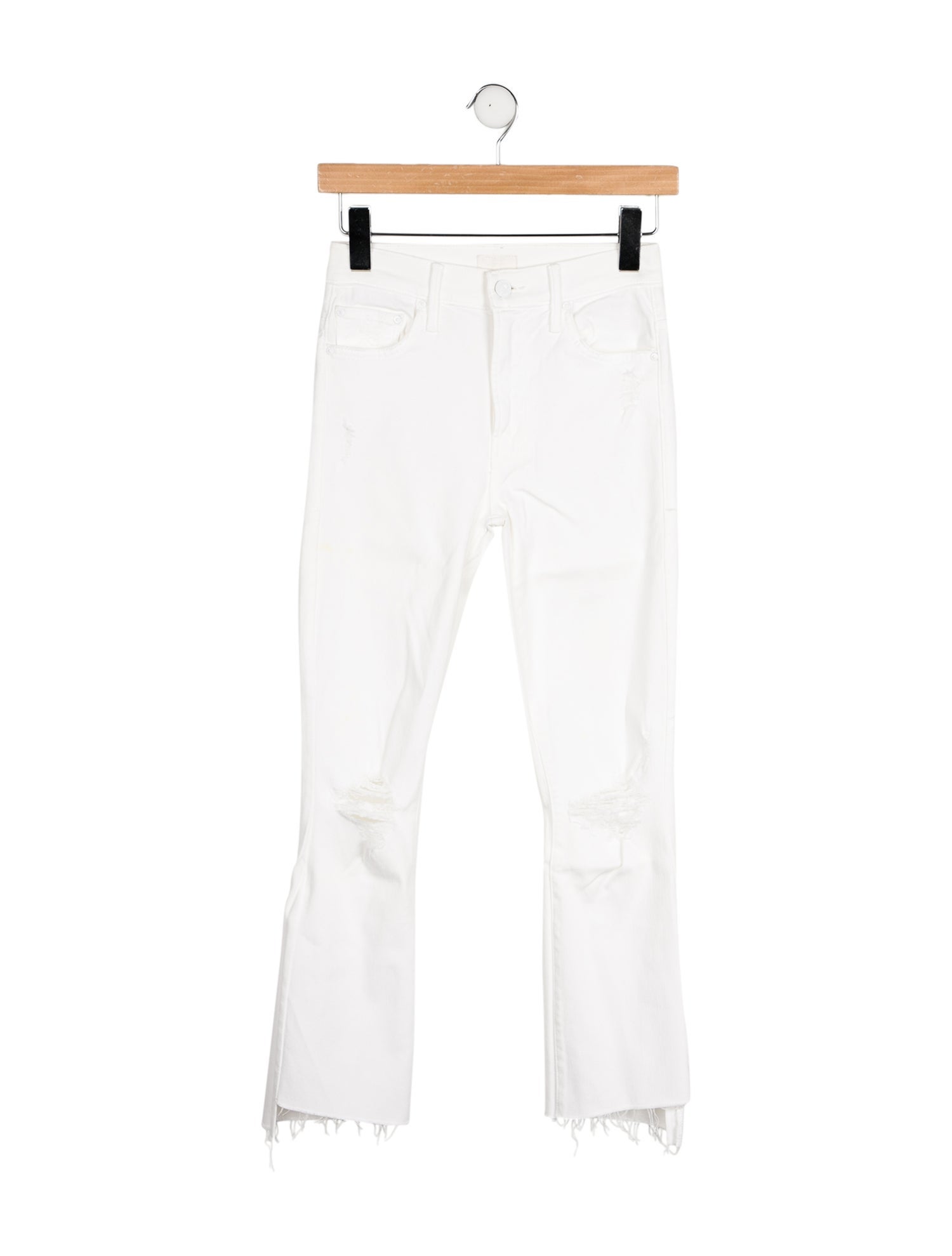 Mother High-Rise Straight Leg Jeans