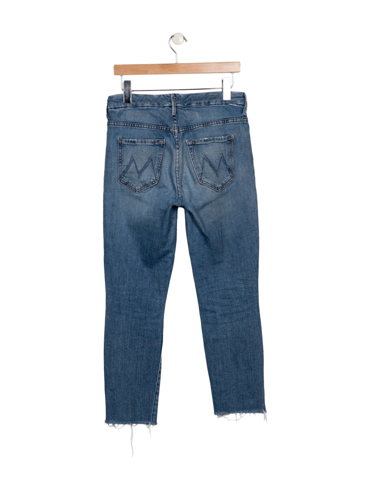 Mother Mid-Rise Skinny Leg Jeans