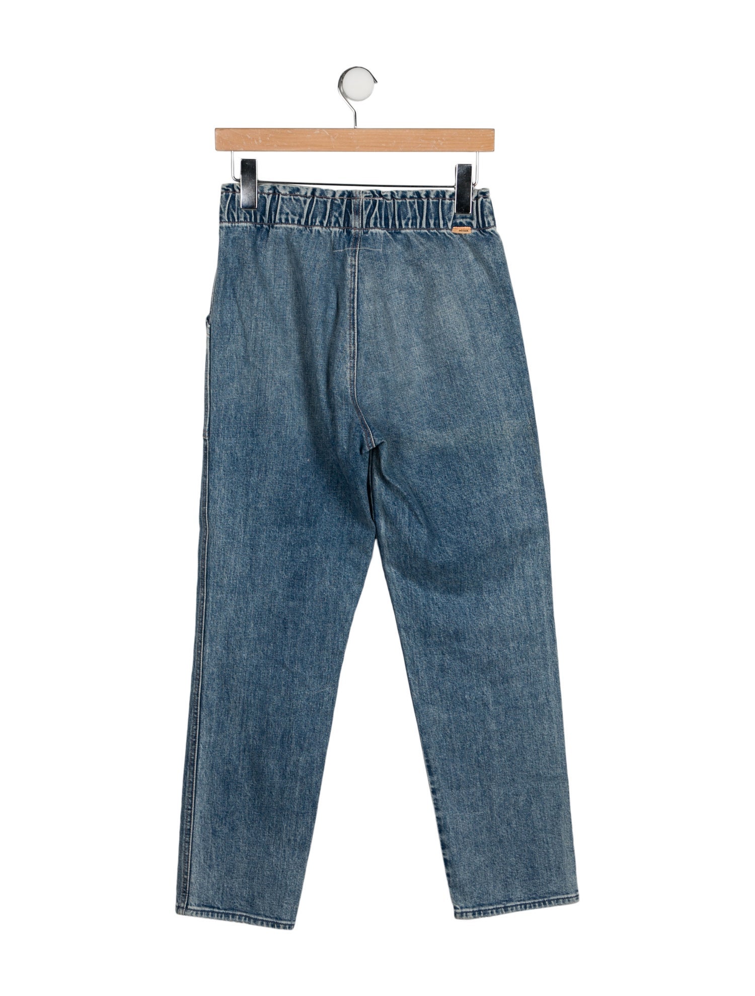 Mother High-Rise Straight Leg Jeans