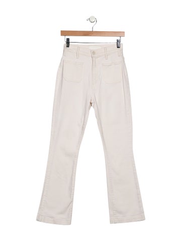 Mother Jeans High-Rise Straight Leg XS