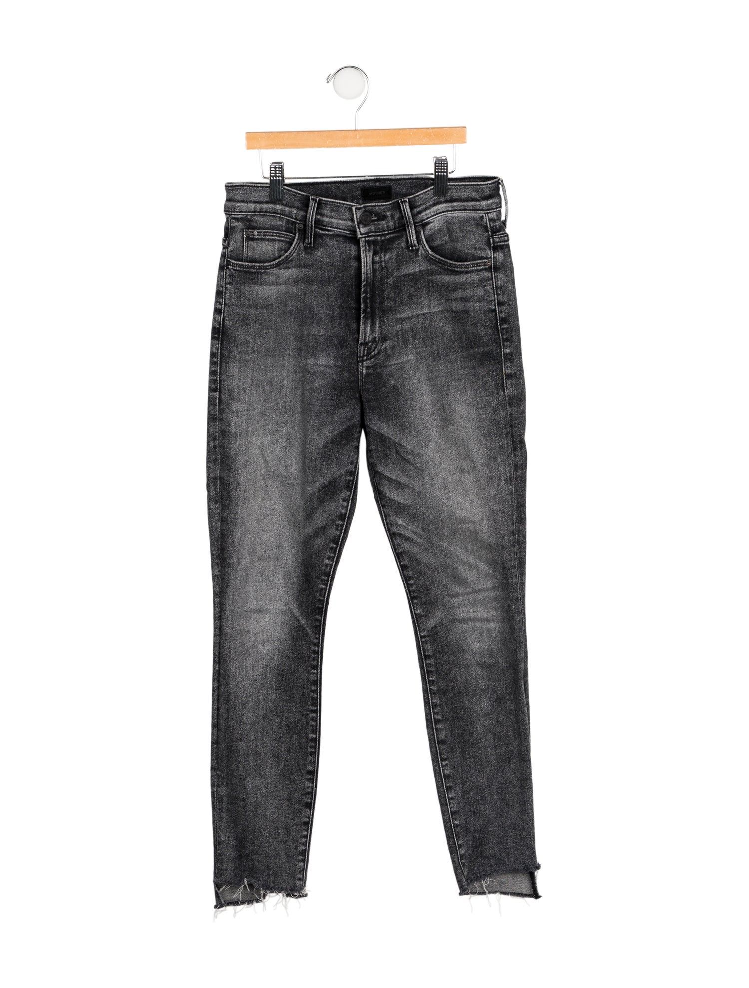Mother Mid-Rise Skinny Leg Jeans